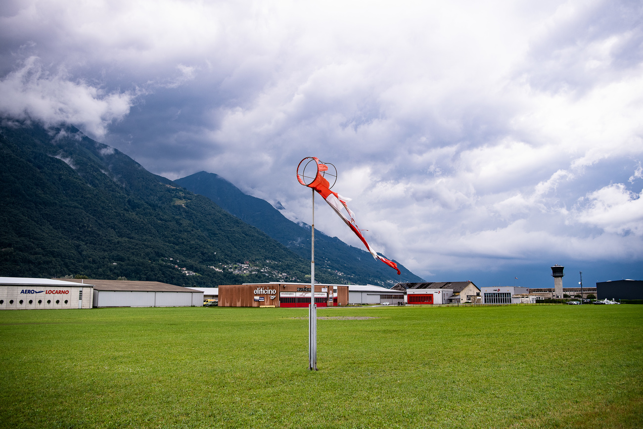 L aeroporto di Locarno.