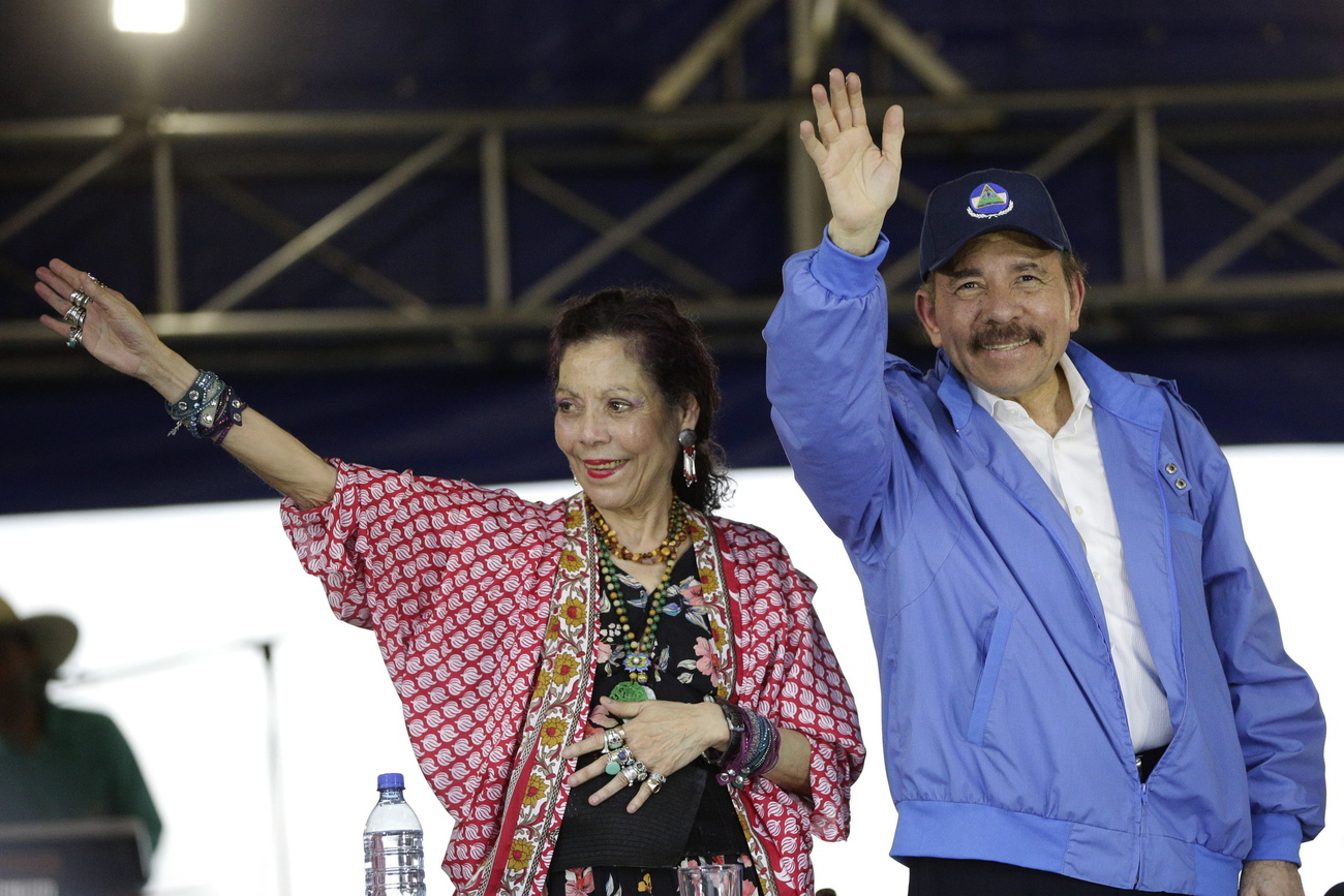 Rosario Murillo y Daniel Ortega