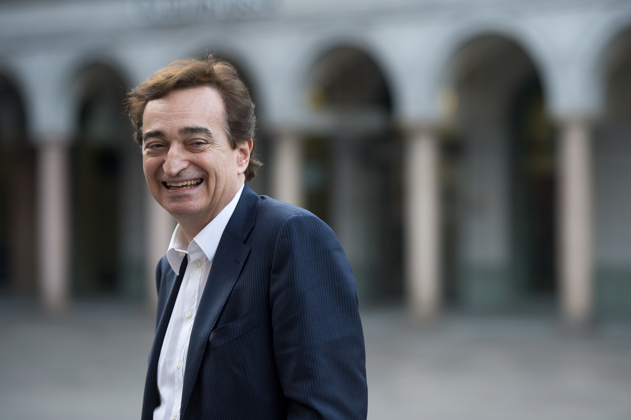 Un sorridente Marco Borradori.