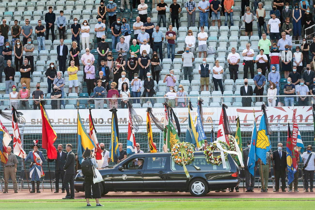 I funerali di Marco Borradori.