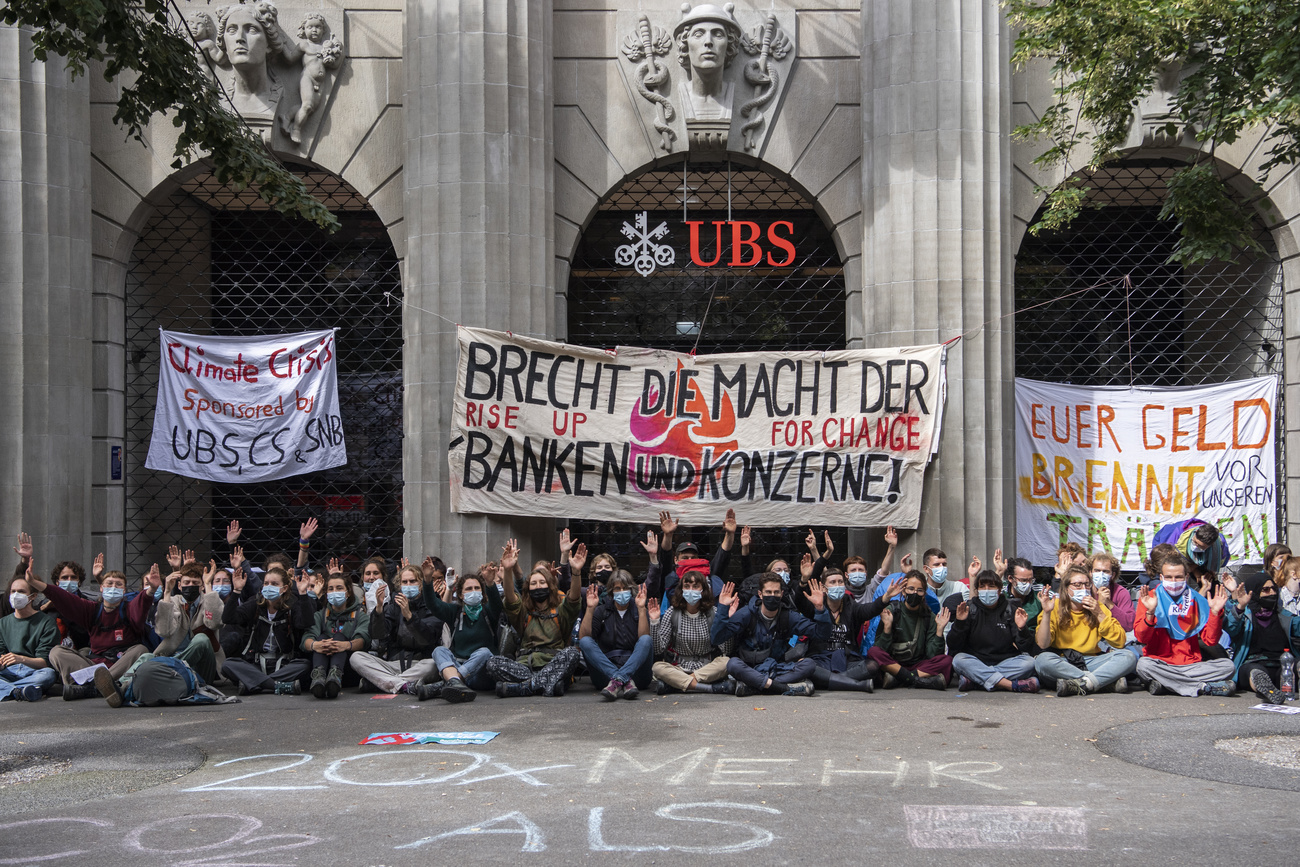 bank sit in