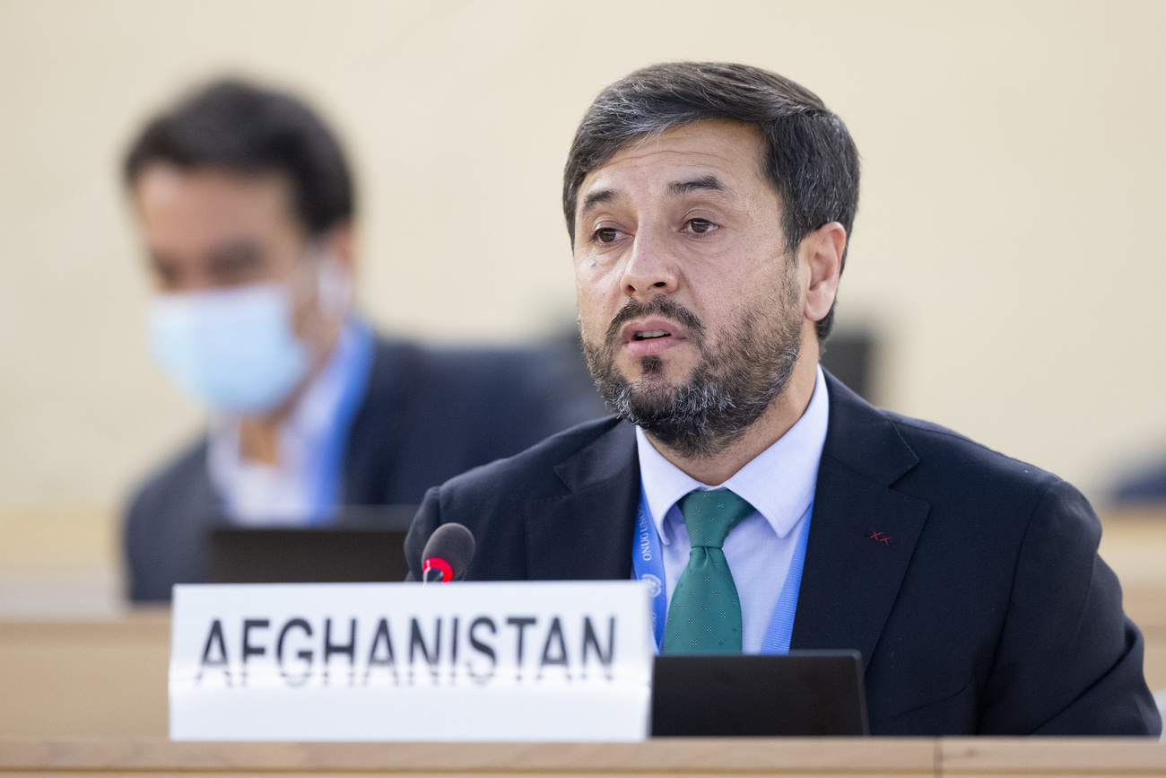 Embajador afgano en Suiza.