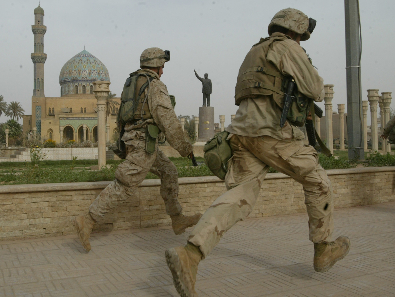 Soldaten in Baghdad