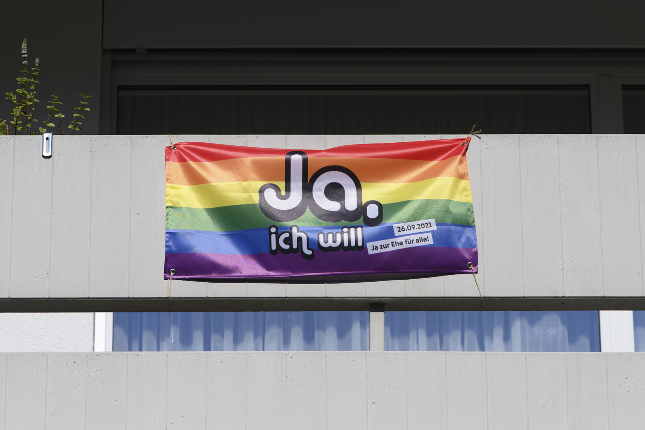 Flagge für Ehe für Alle