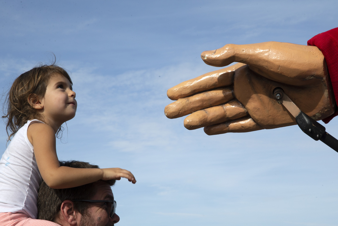 Young girl with puppet