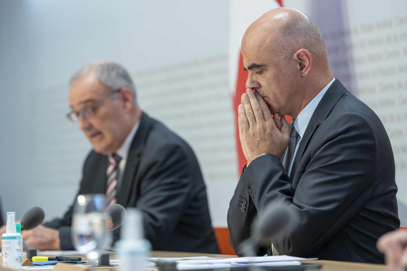 Guy Parmelin and Alain Berset