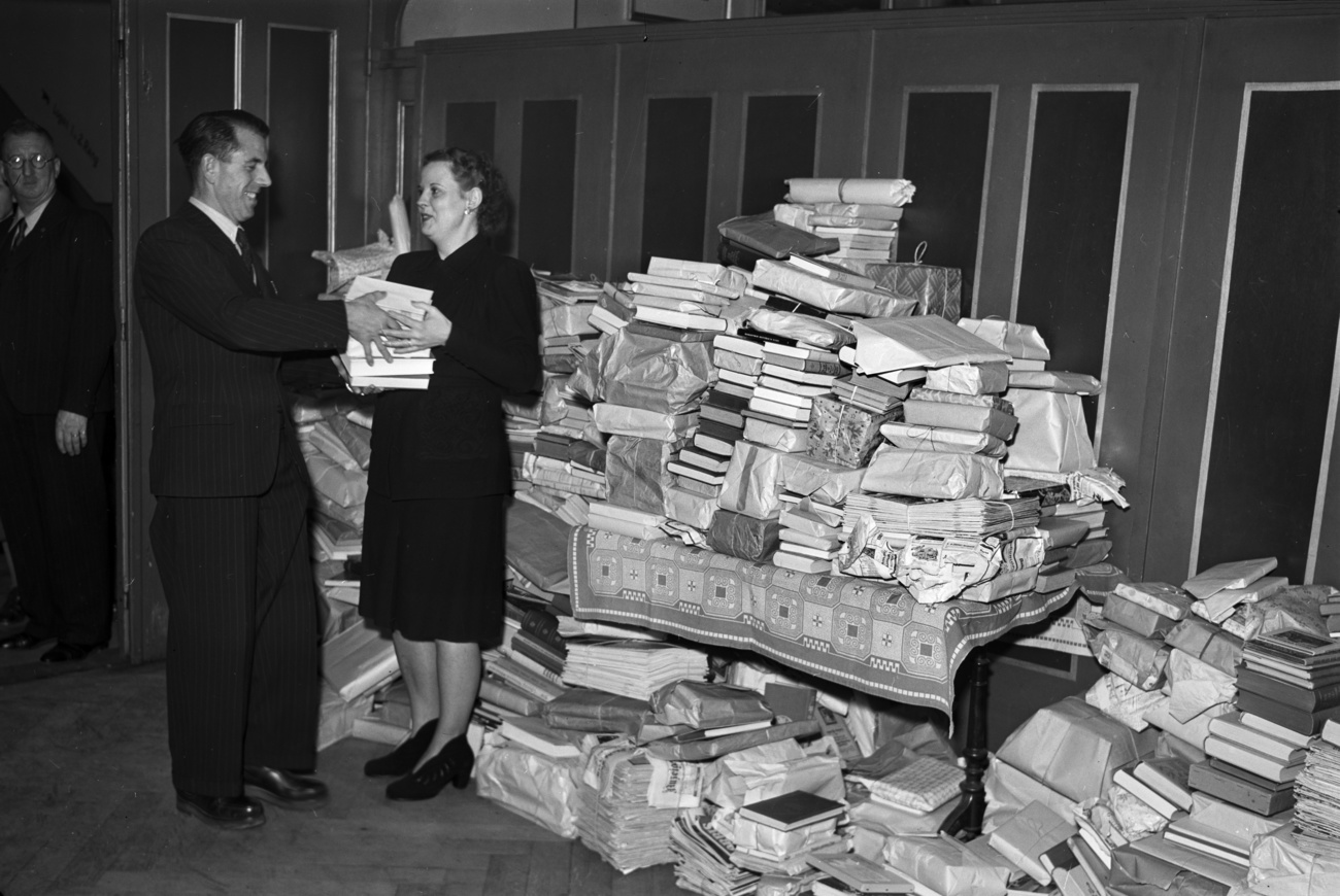 collecte de livres en 1948