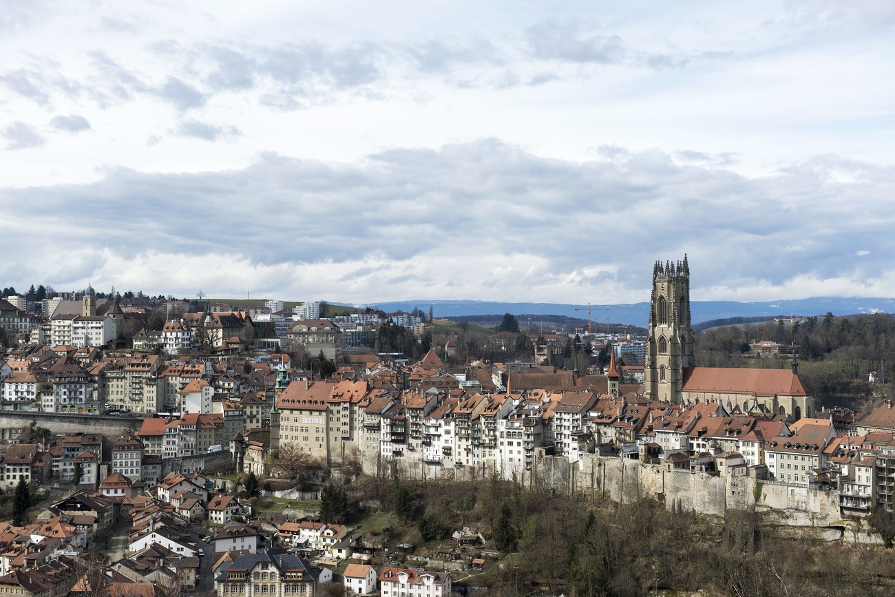 Vista panoramica su Friburgo.