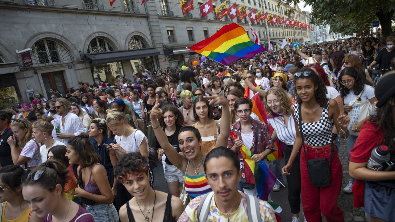 Pride March procession