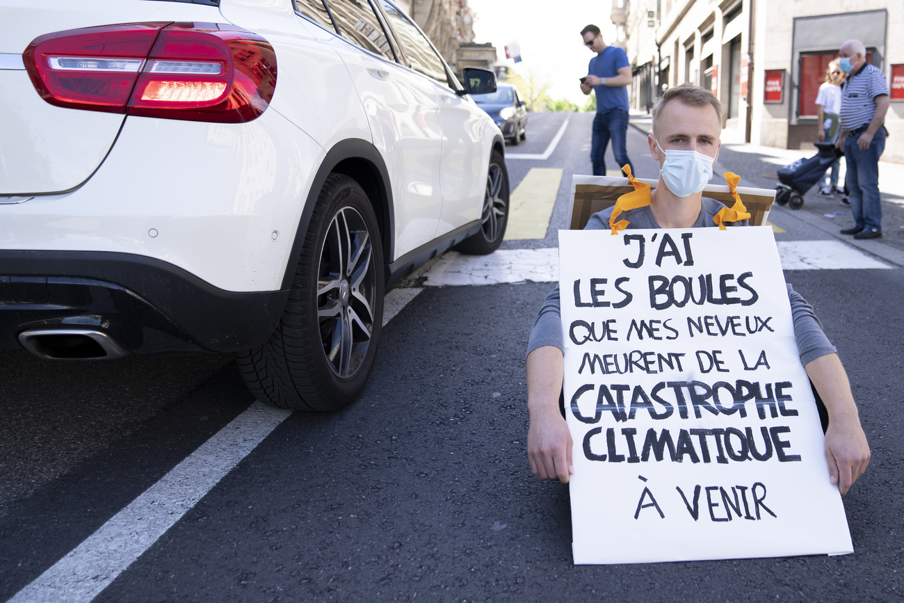 Militant d Extinction Rébellion