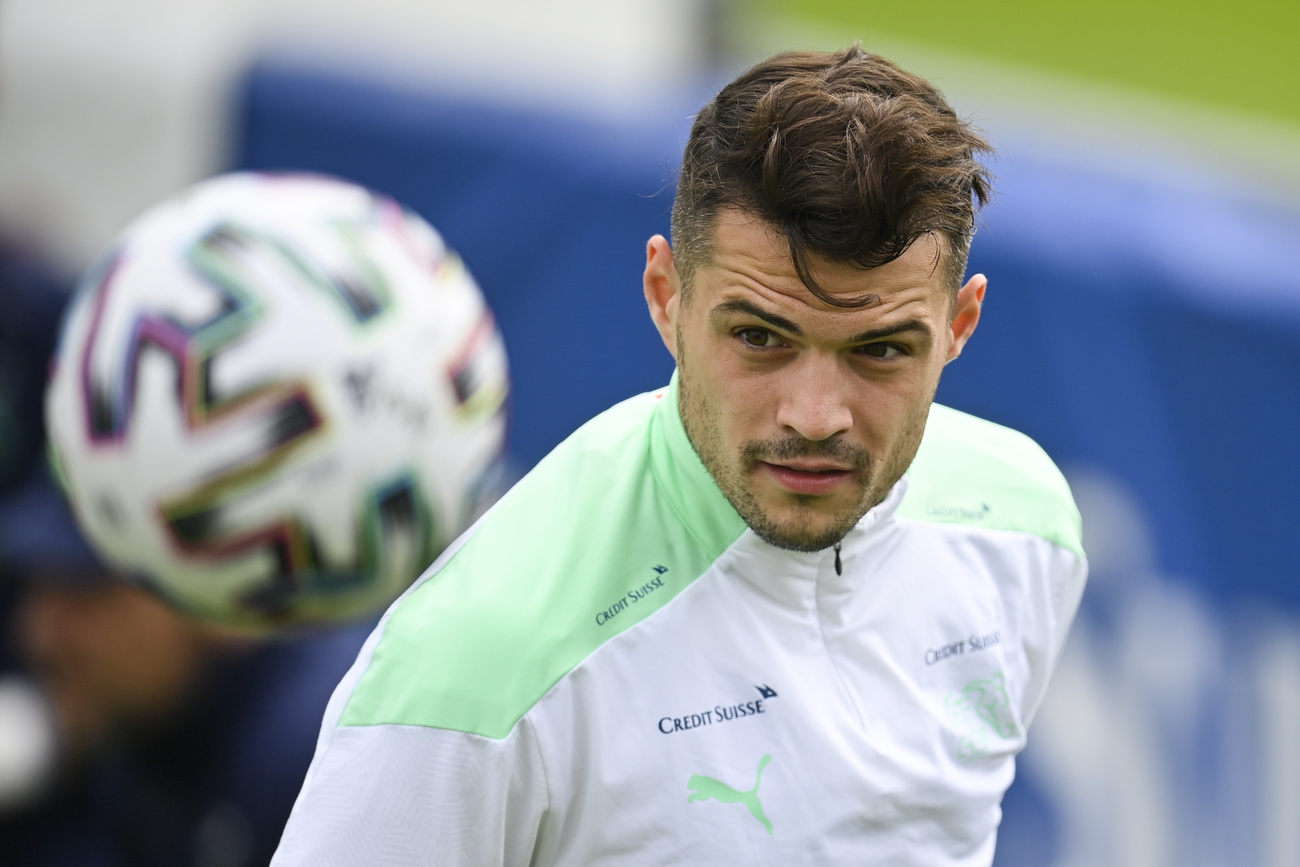 Le footballeur Granit Xhaka
