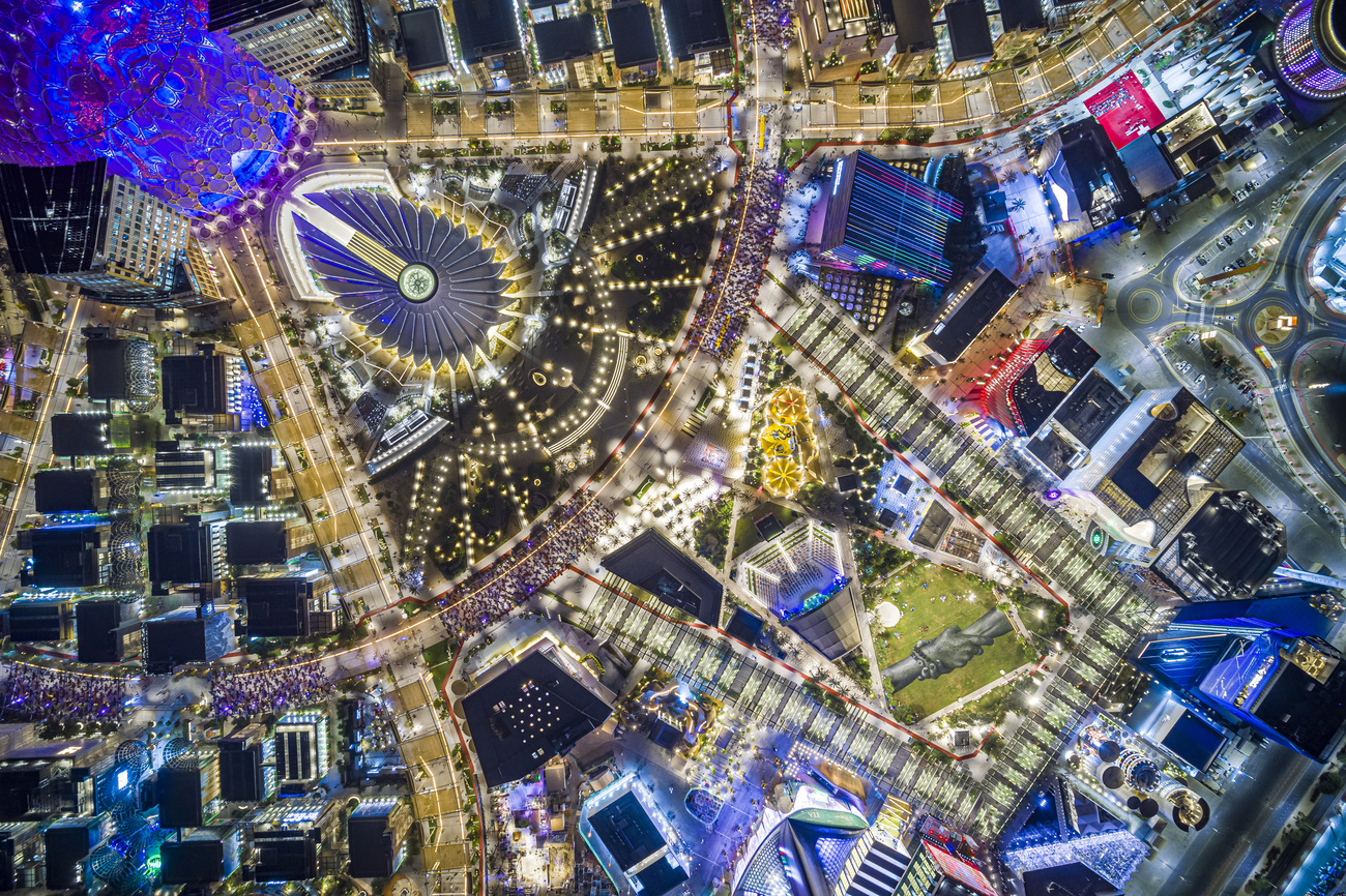 Dubai Expo aerial view