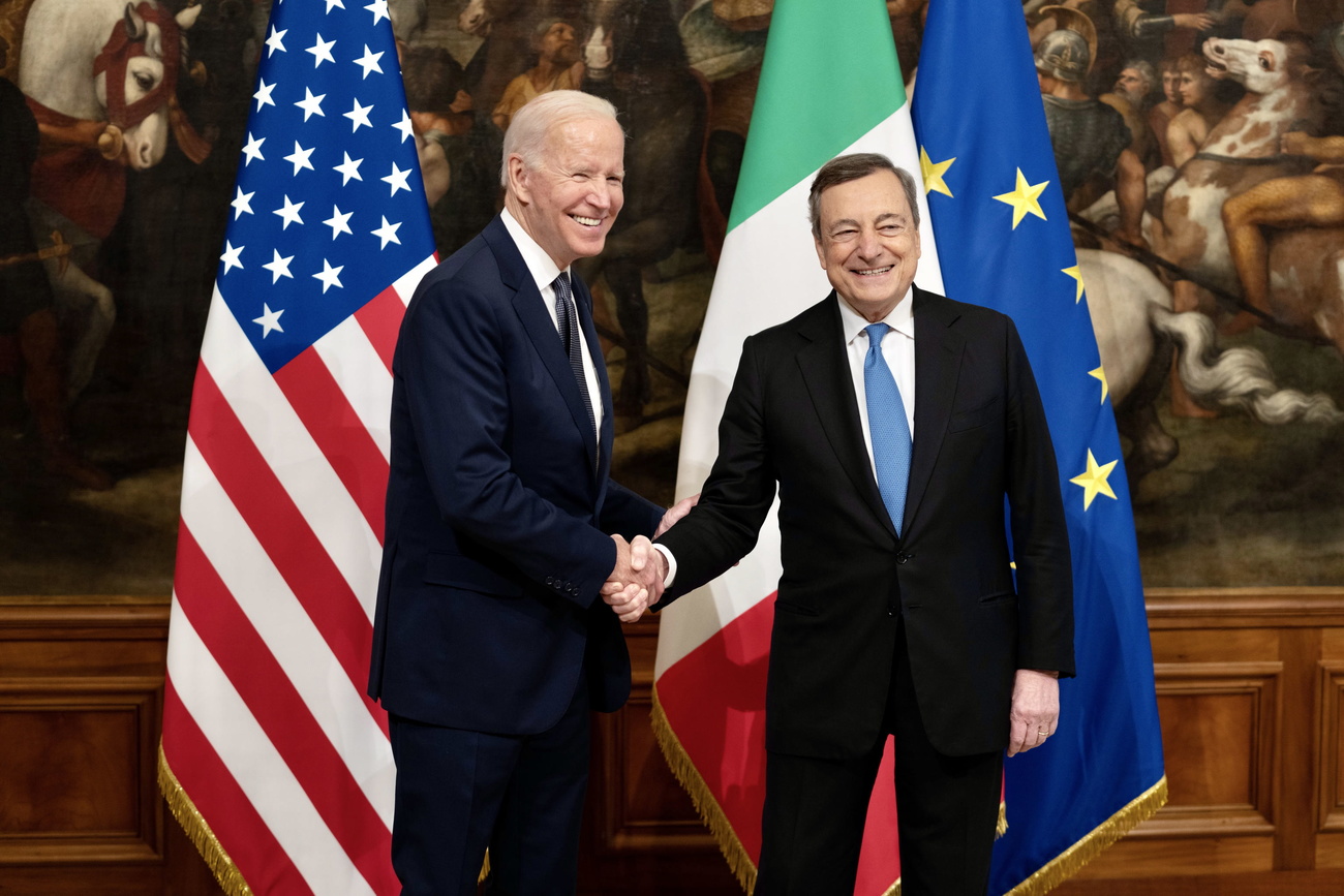 Biden e Draghi.