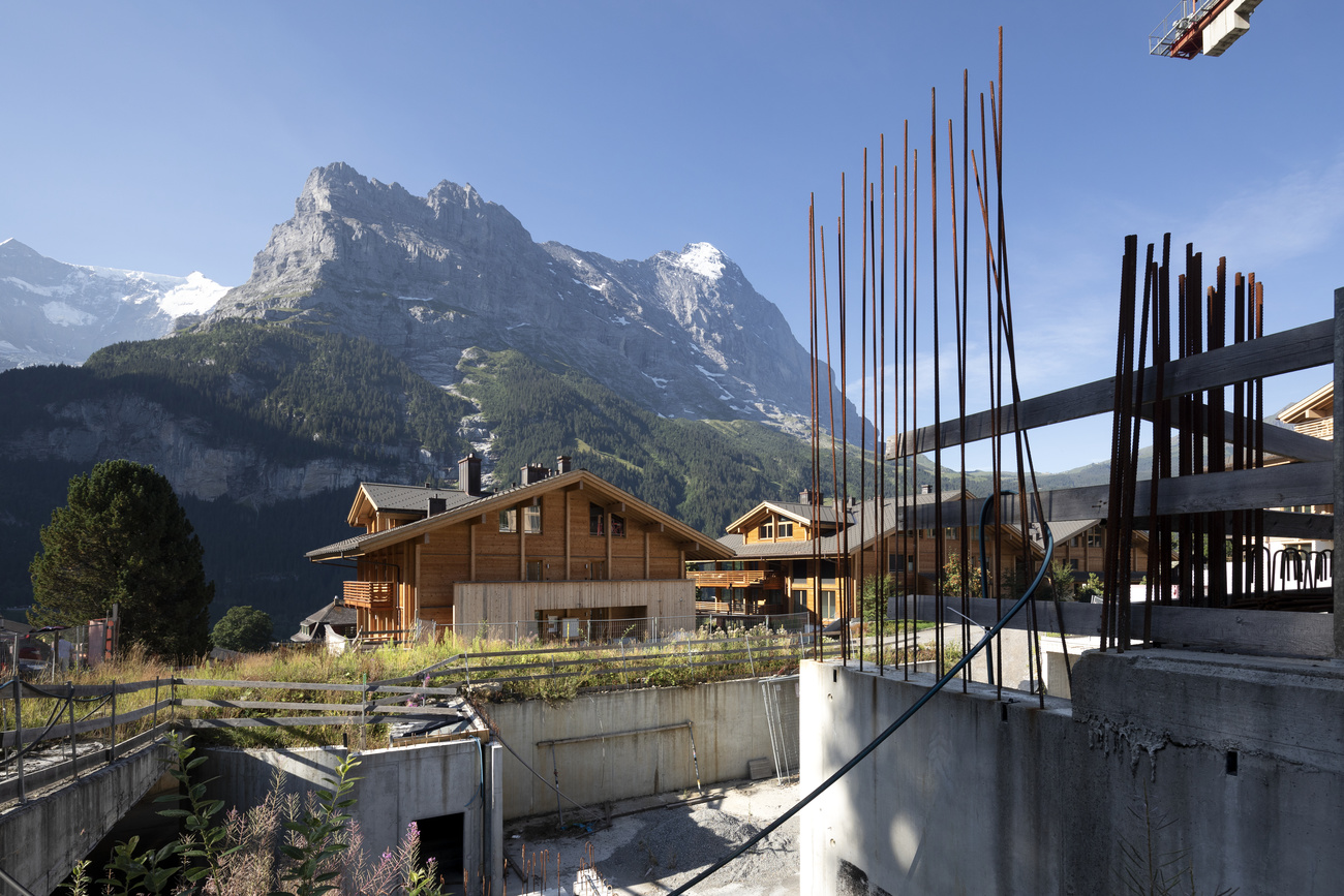 Chalets en construction