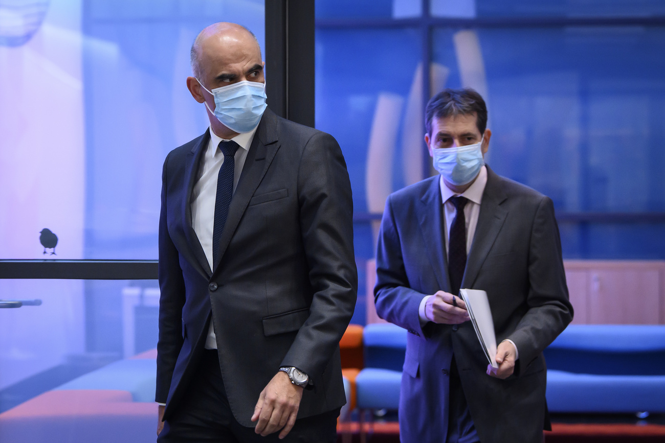 Il consigliere federale a capo del Dipartimento della sanità Alain Berset.