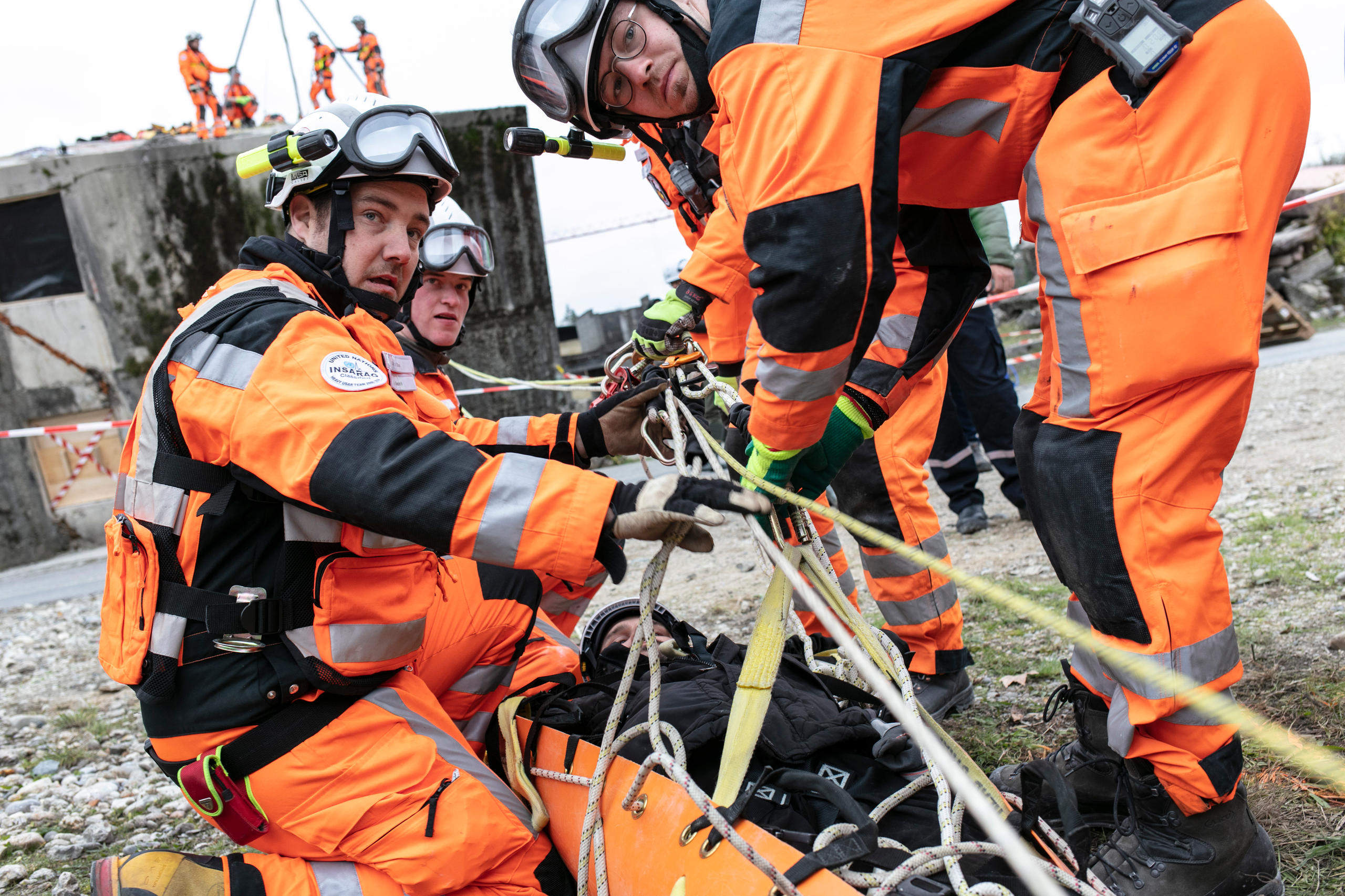 injured person rescue