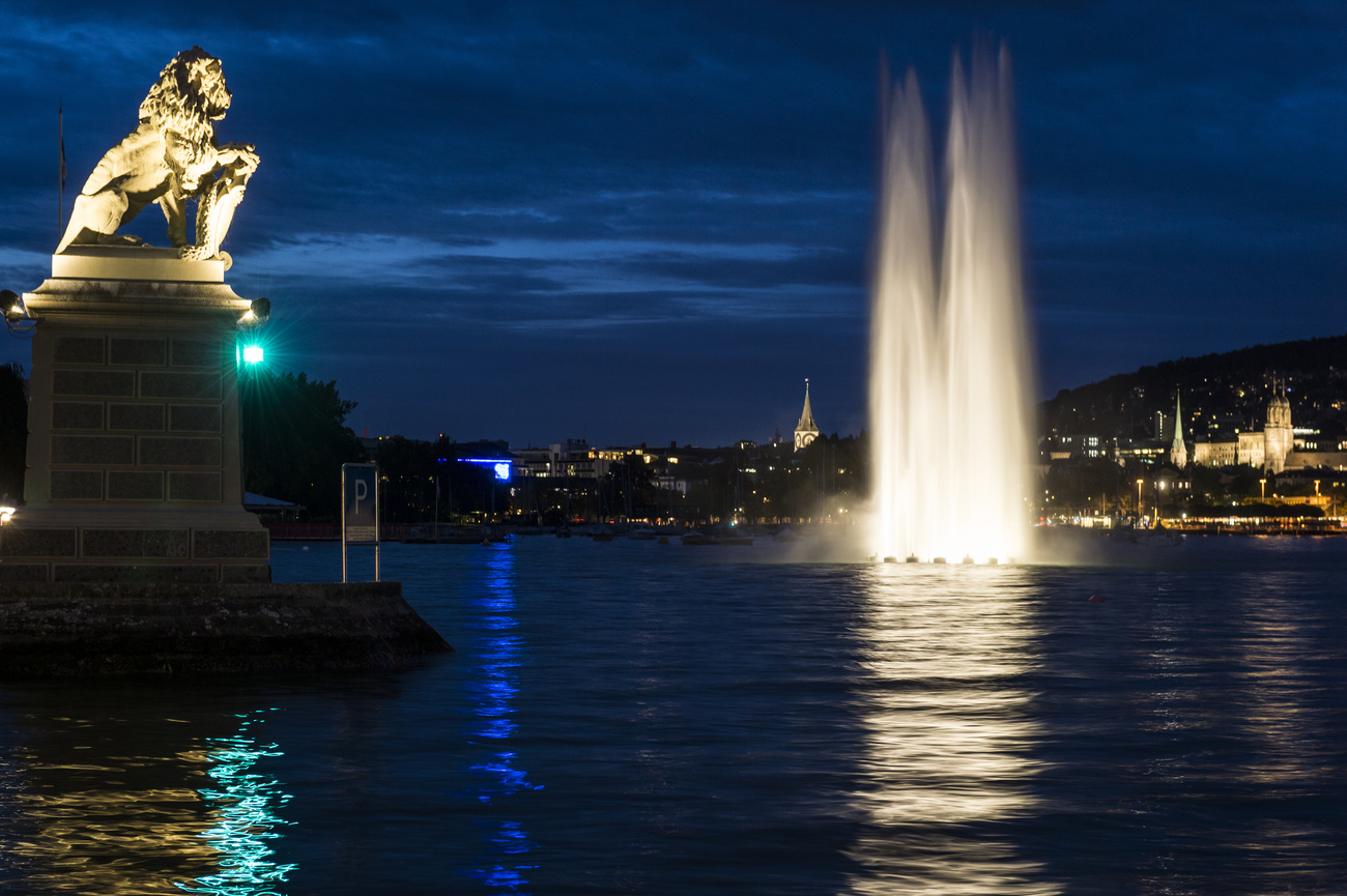 Genf in der Nacht