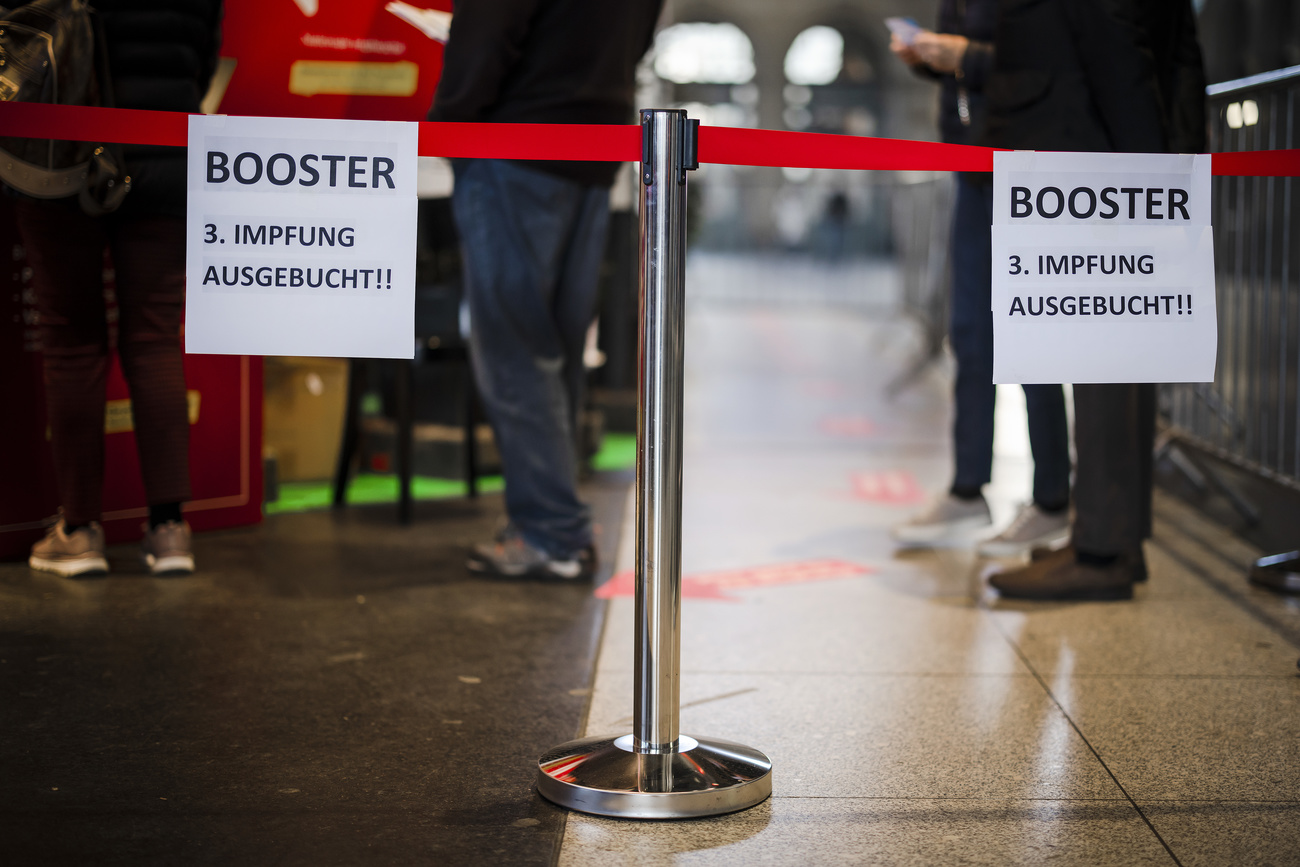 File pour se faire vacciner