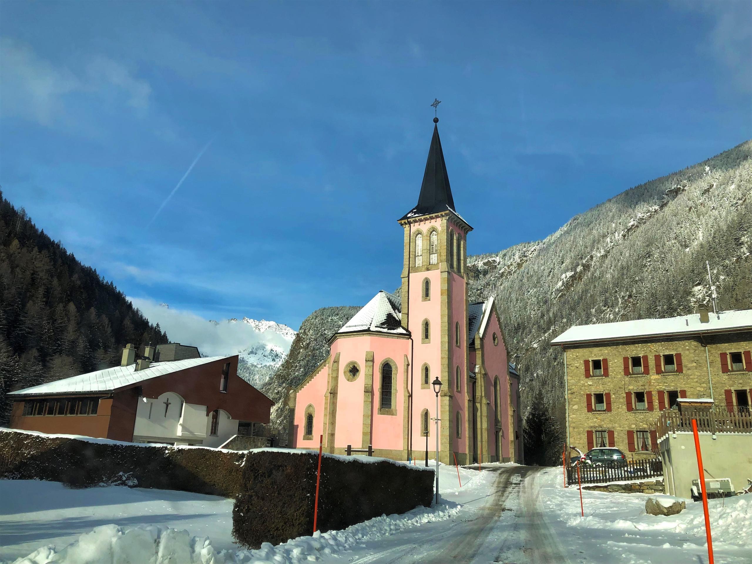 L église catholique de la commune valaisanne du Trient
