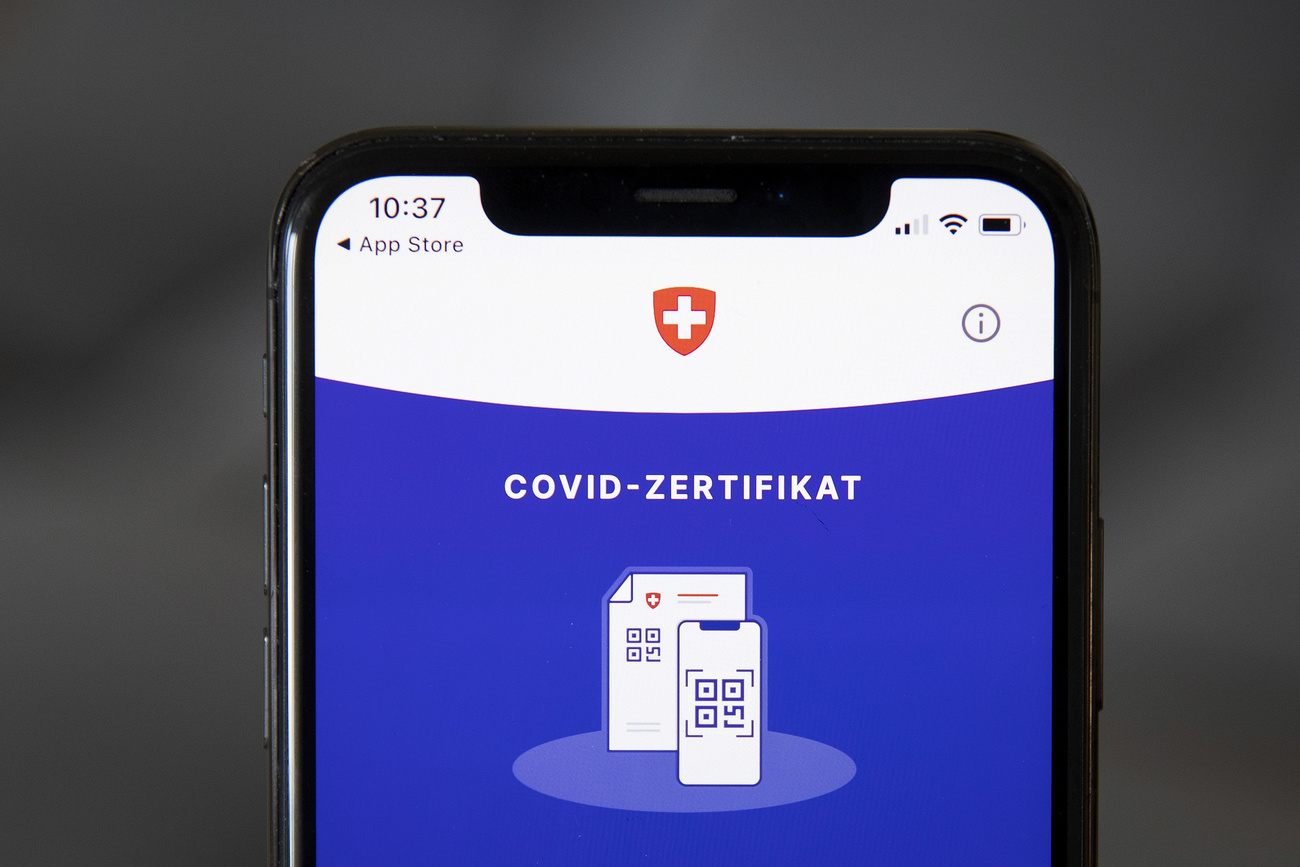 Covid-Zertifikat auf Handy