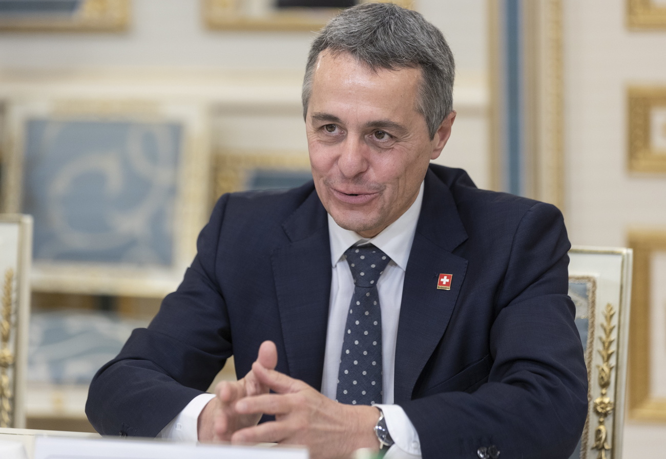 Il ministro degli Esteri Ignazio Cassis.