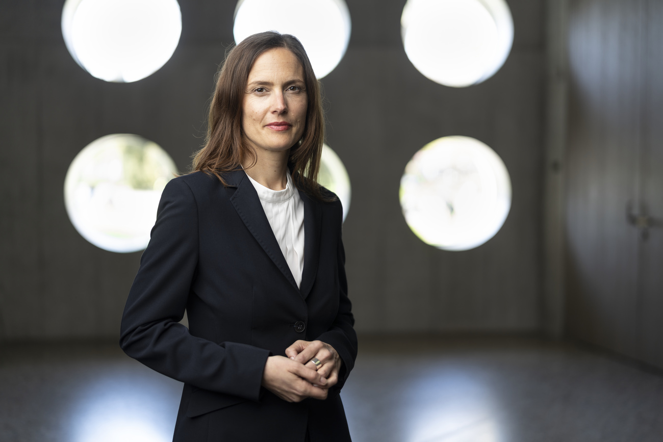 la direttrice del Museo nazionale di Zurigo, la ticinese Denise Tonella.