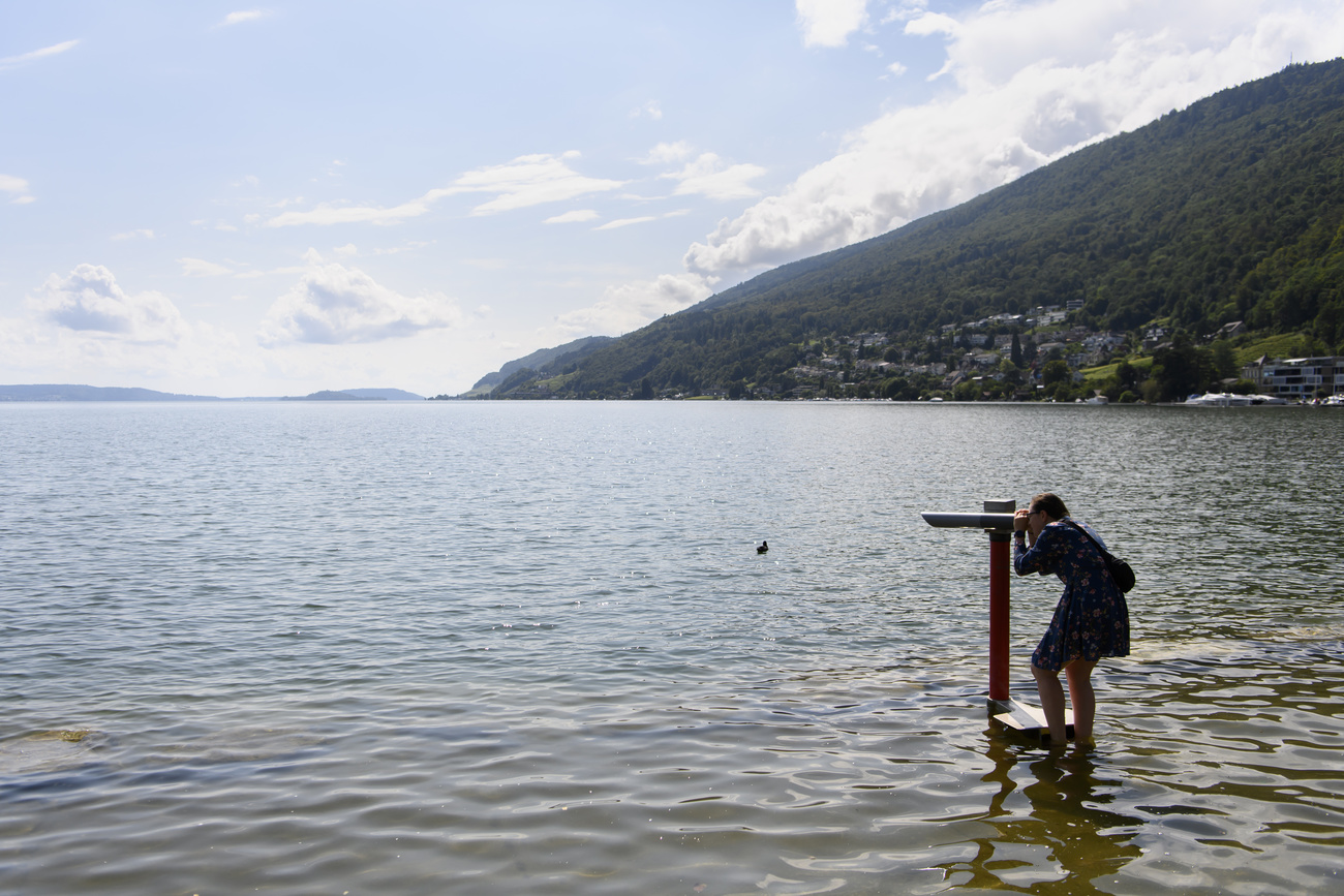 Bild des Hochwassers in der SChweiz