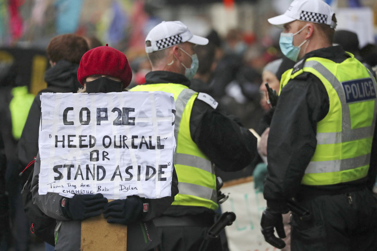 Proteste a Glasgow.