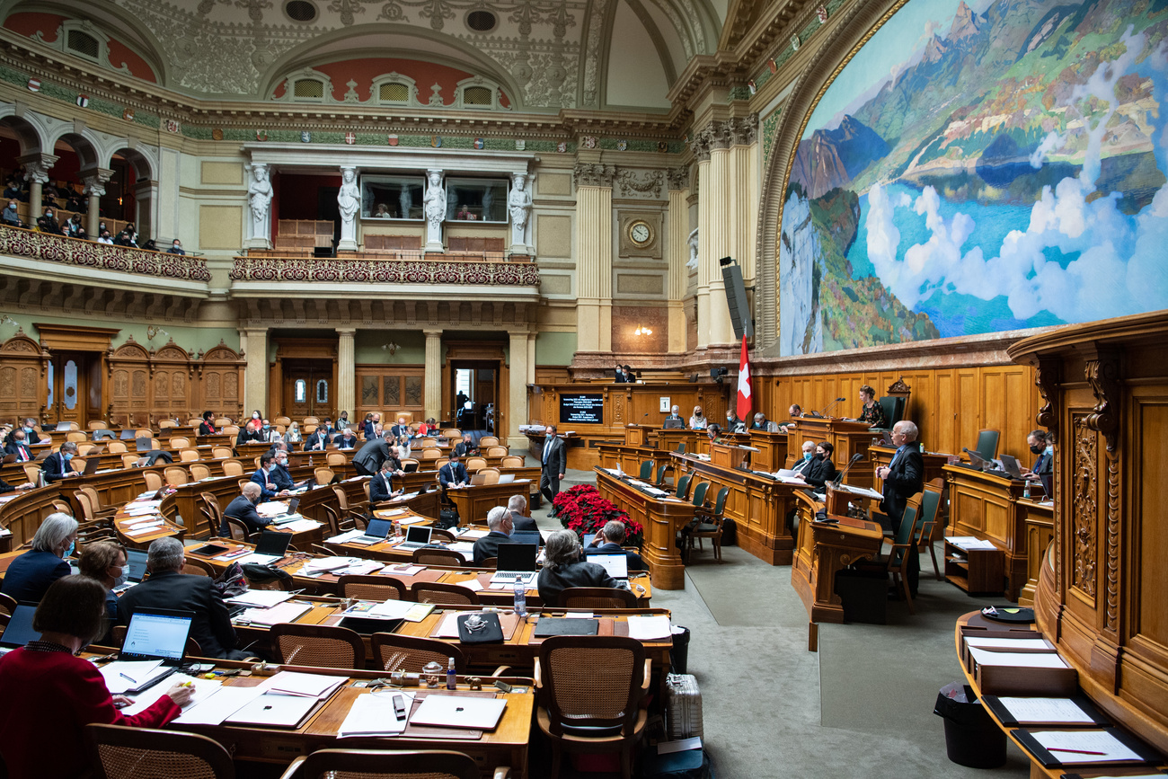 swiss senate in session