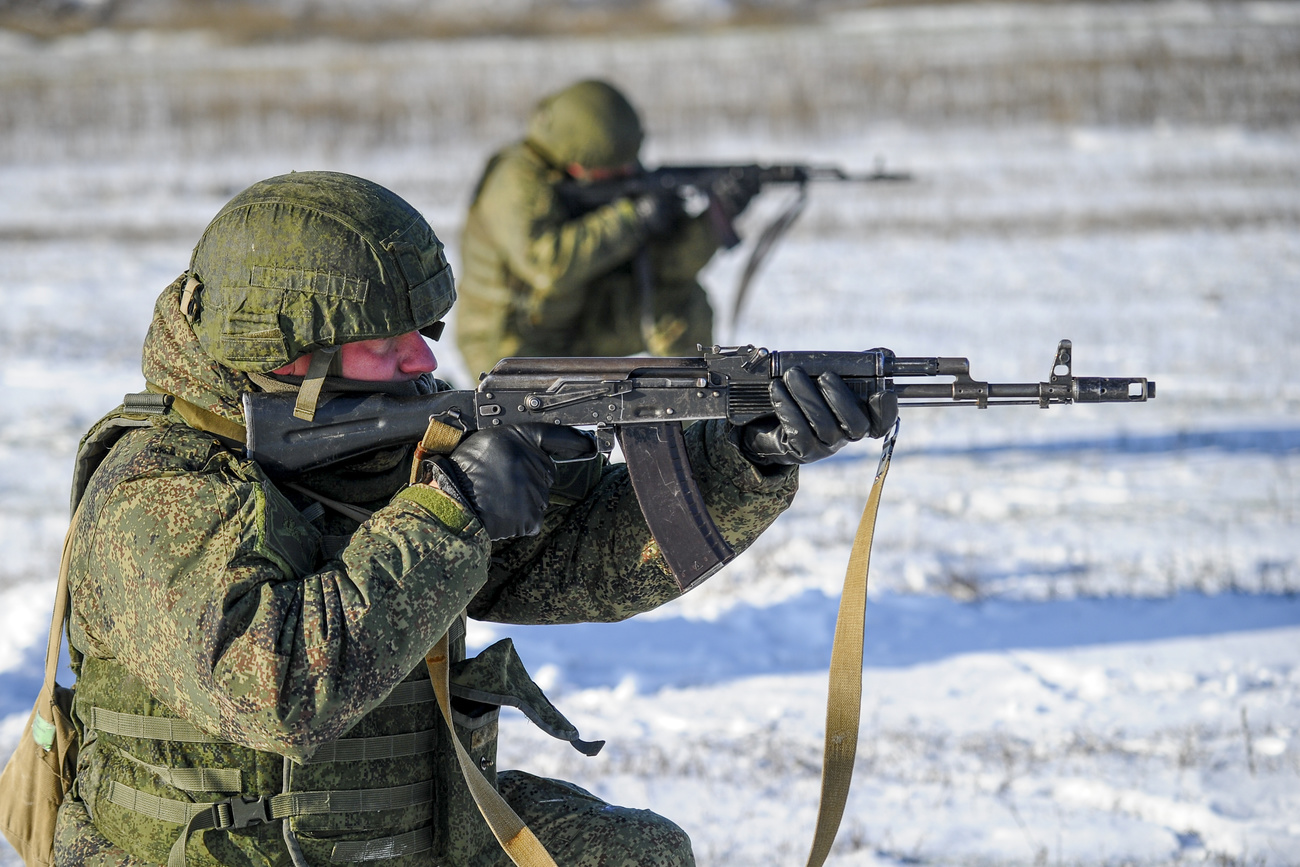 Russian troops at Rostov