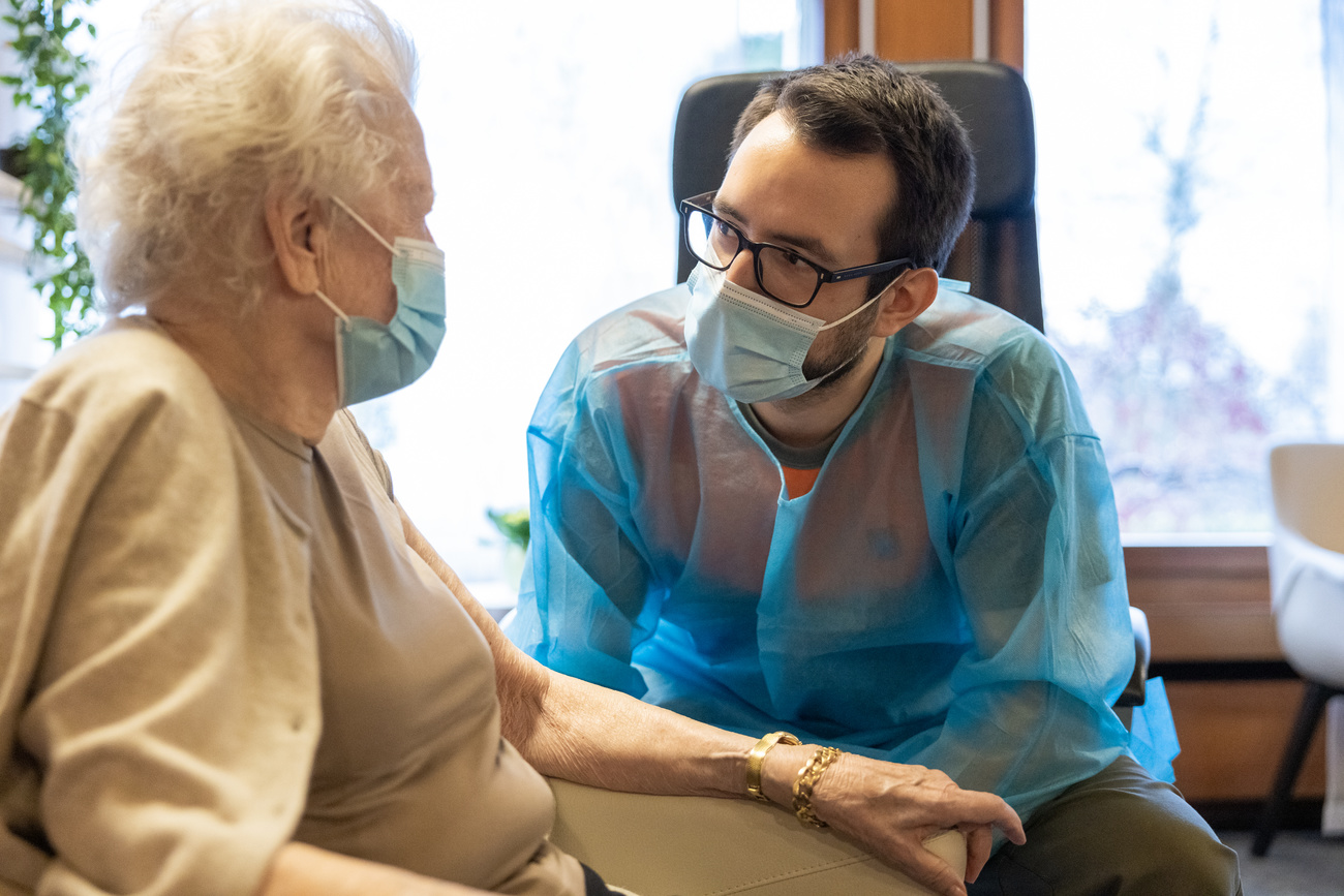 Old people s home in canton Vaud.