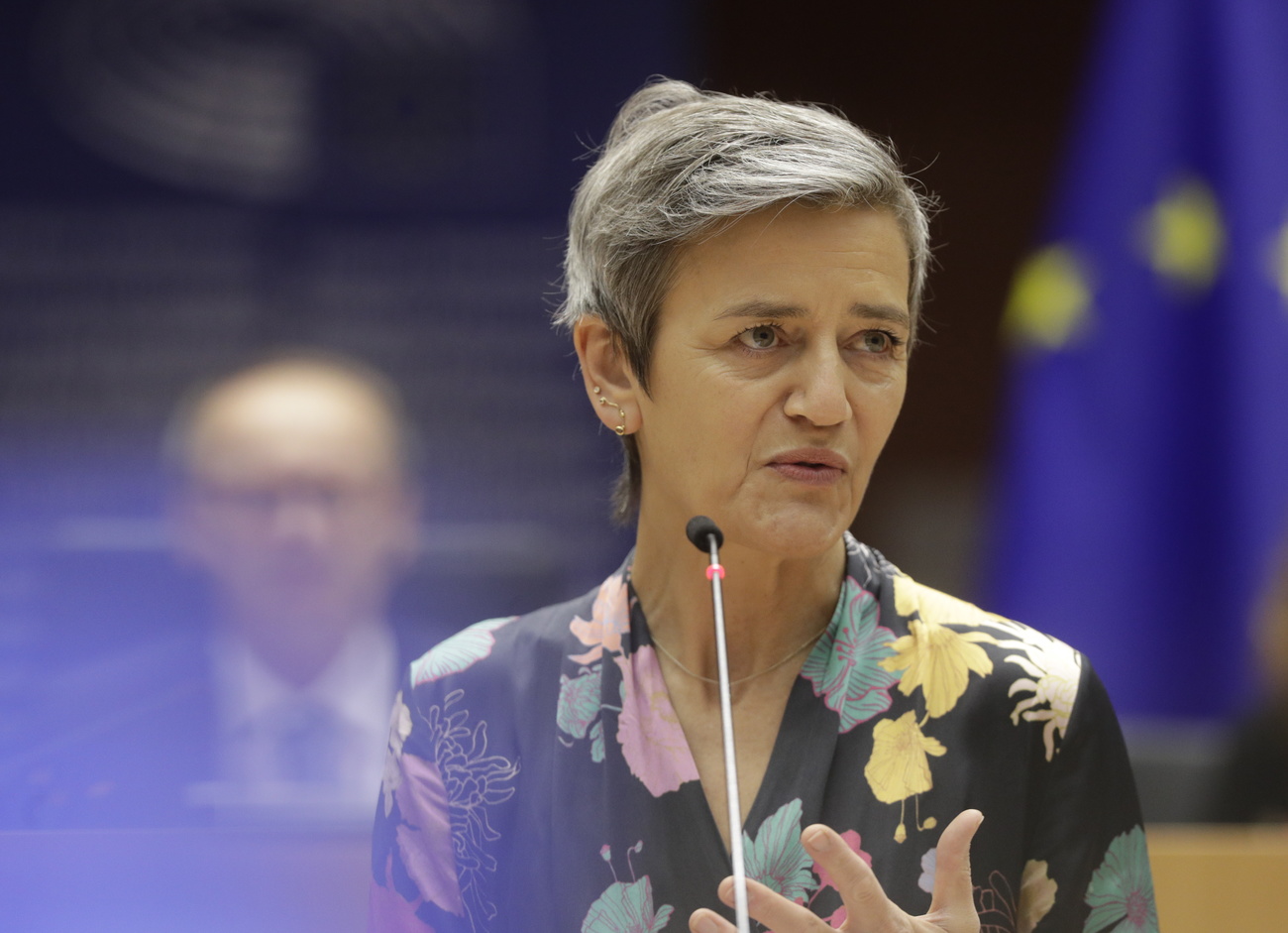 The EU Commissioner for competition policy, Margrethe Vestager.