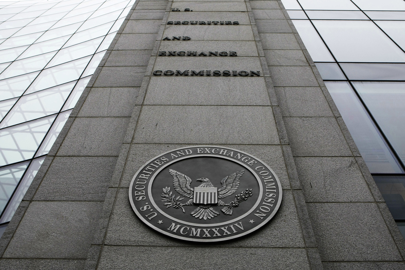 Exterior of the US Securities and Exchange Commission building.