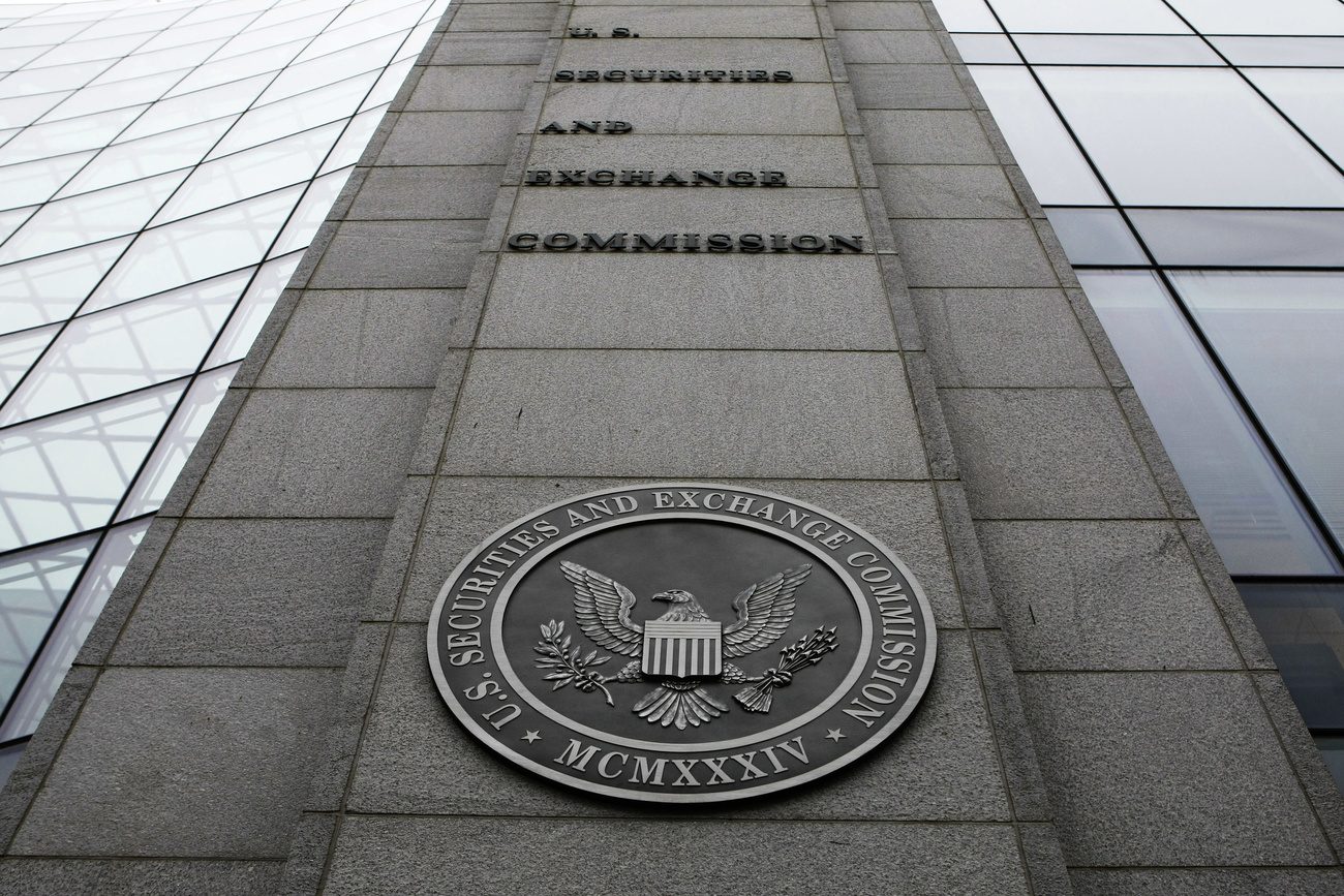 Exterior of the US Securities and Exchange Commission building.