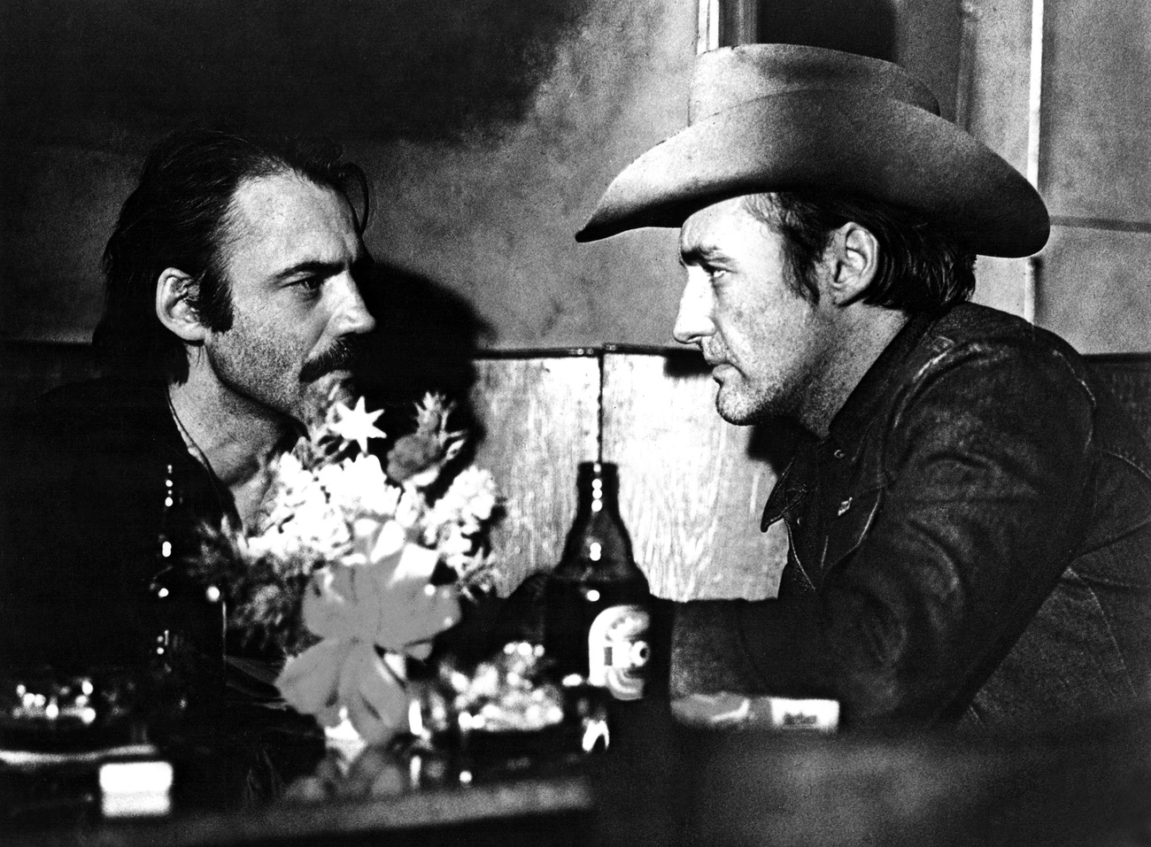 Dennis Hopper e l attore svizzero Bruno Ganz.