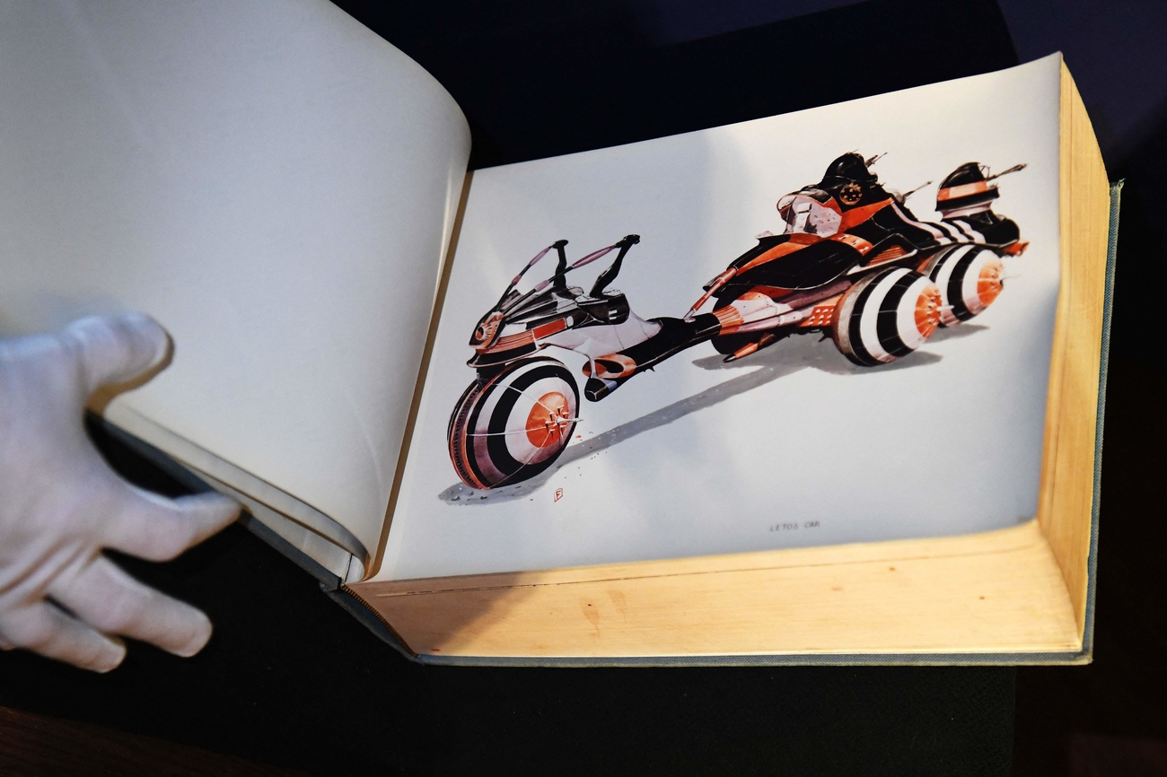 Display of Jodorowsky s storyboard at Christie s