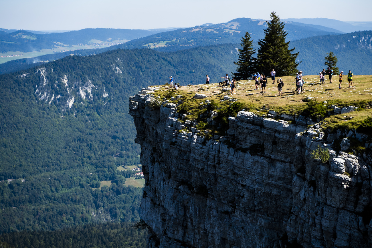 Vista del Jura suizo.