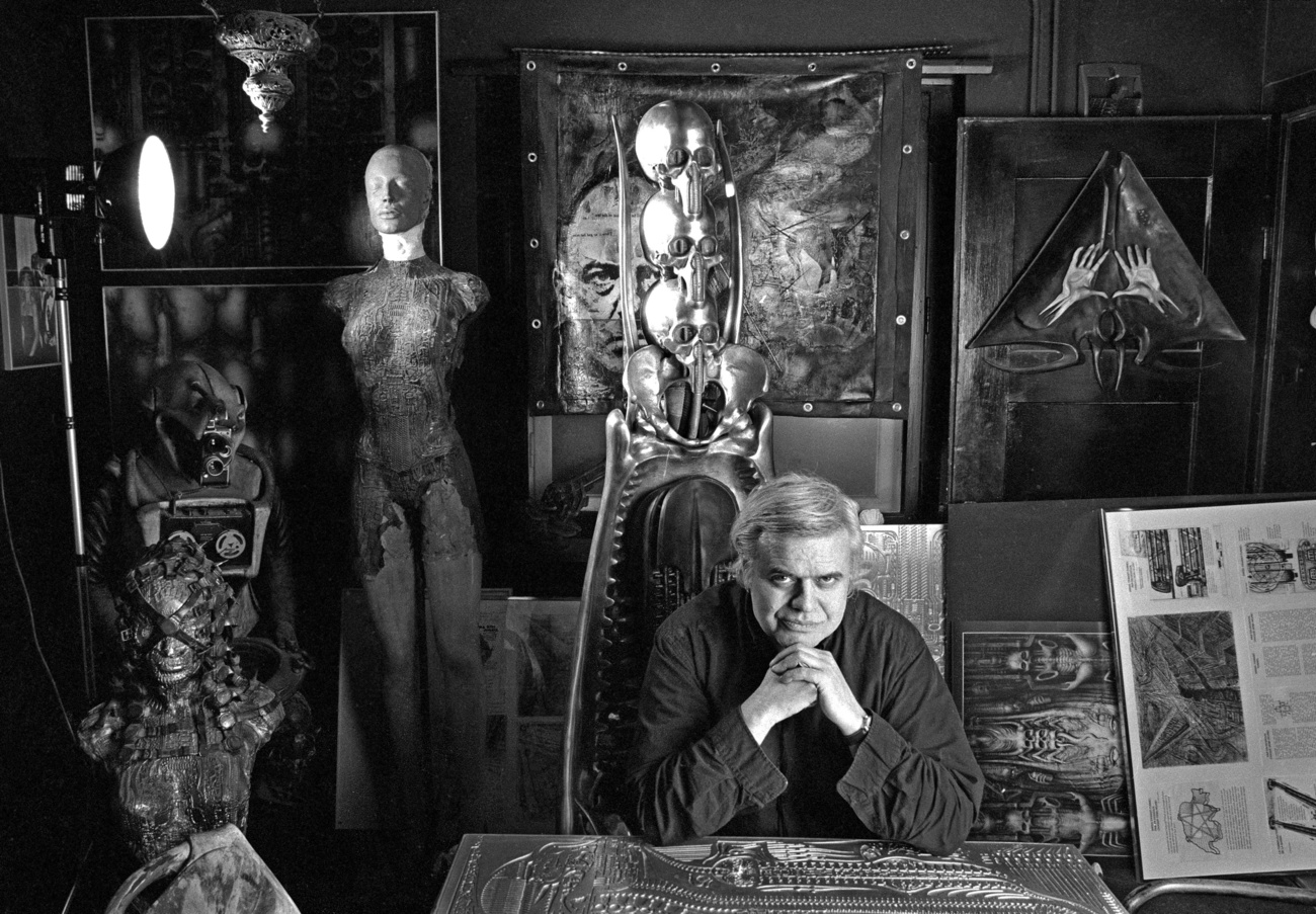 H.R. Giger in 1995