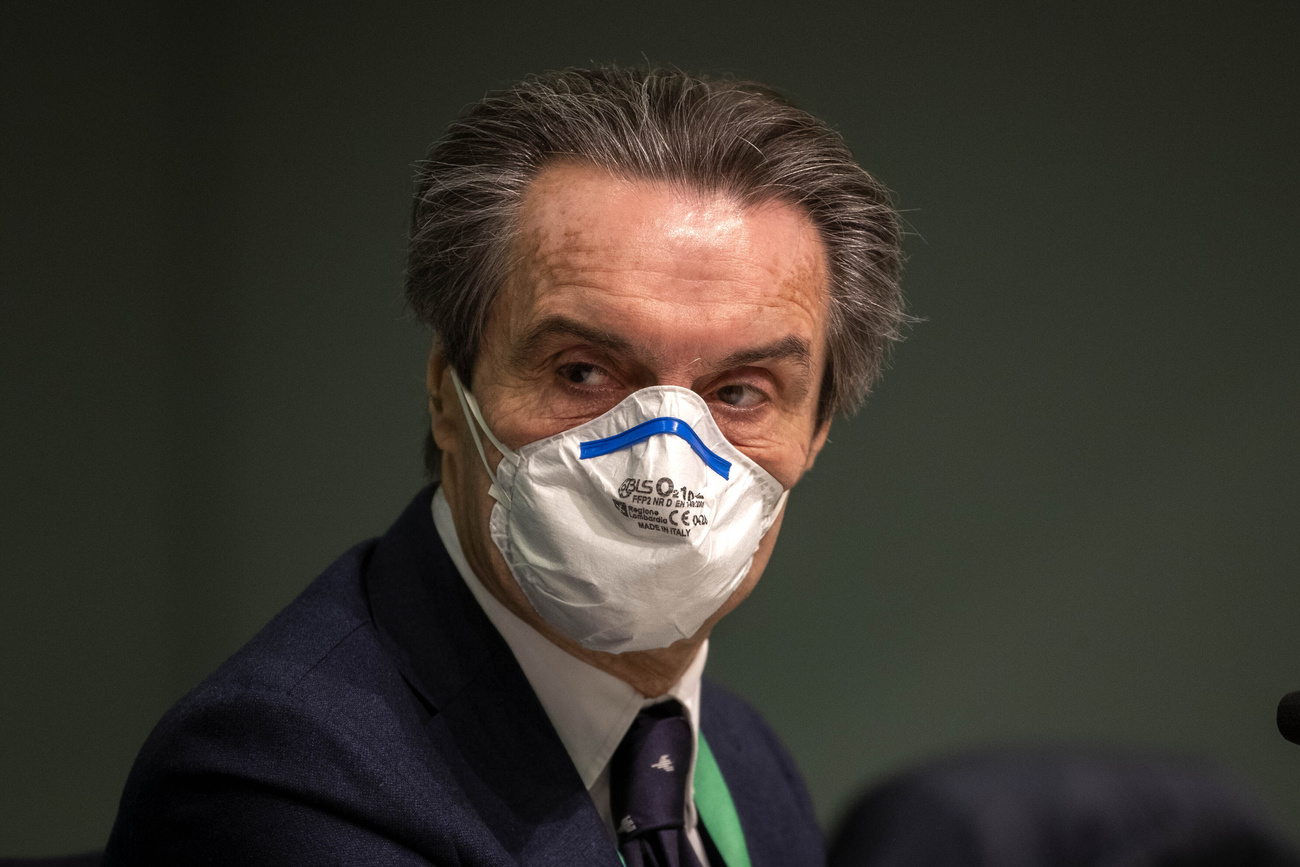 Primo piano di Attilio Fontana