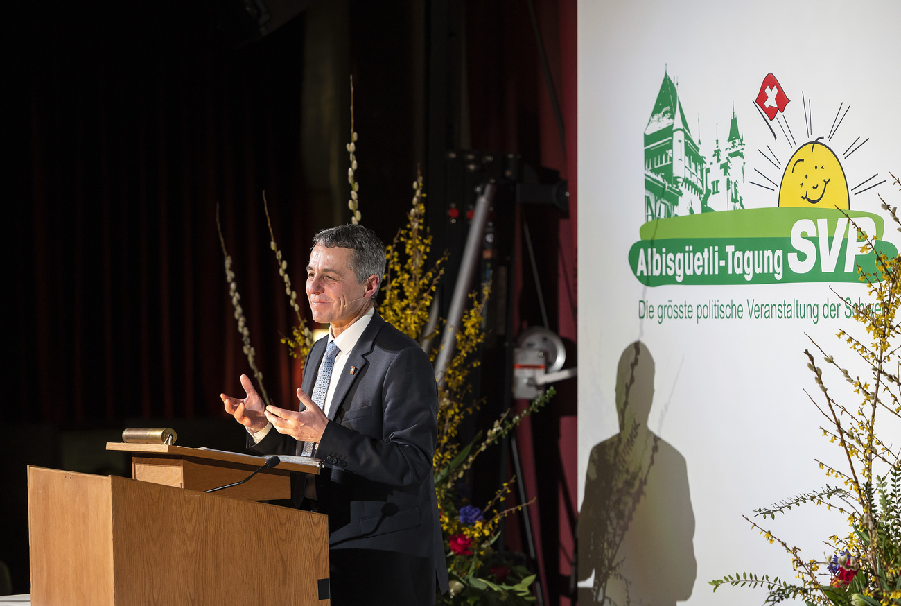 Ignazio Cassis ospite dell Udc zurighese.