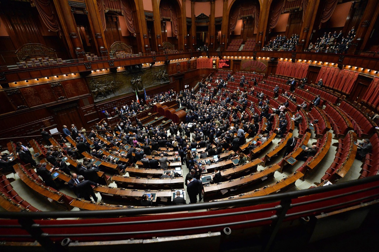 Il Parlamento italiano.