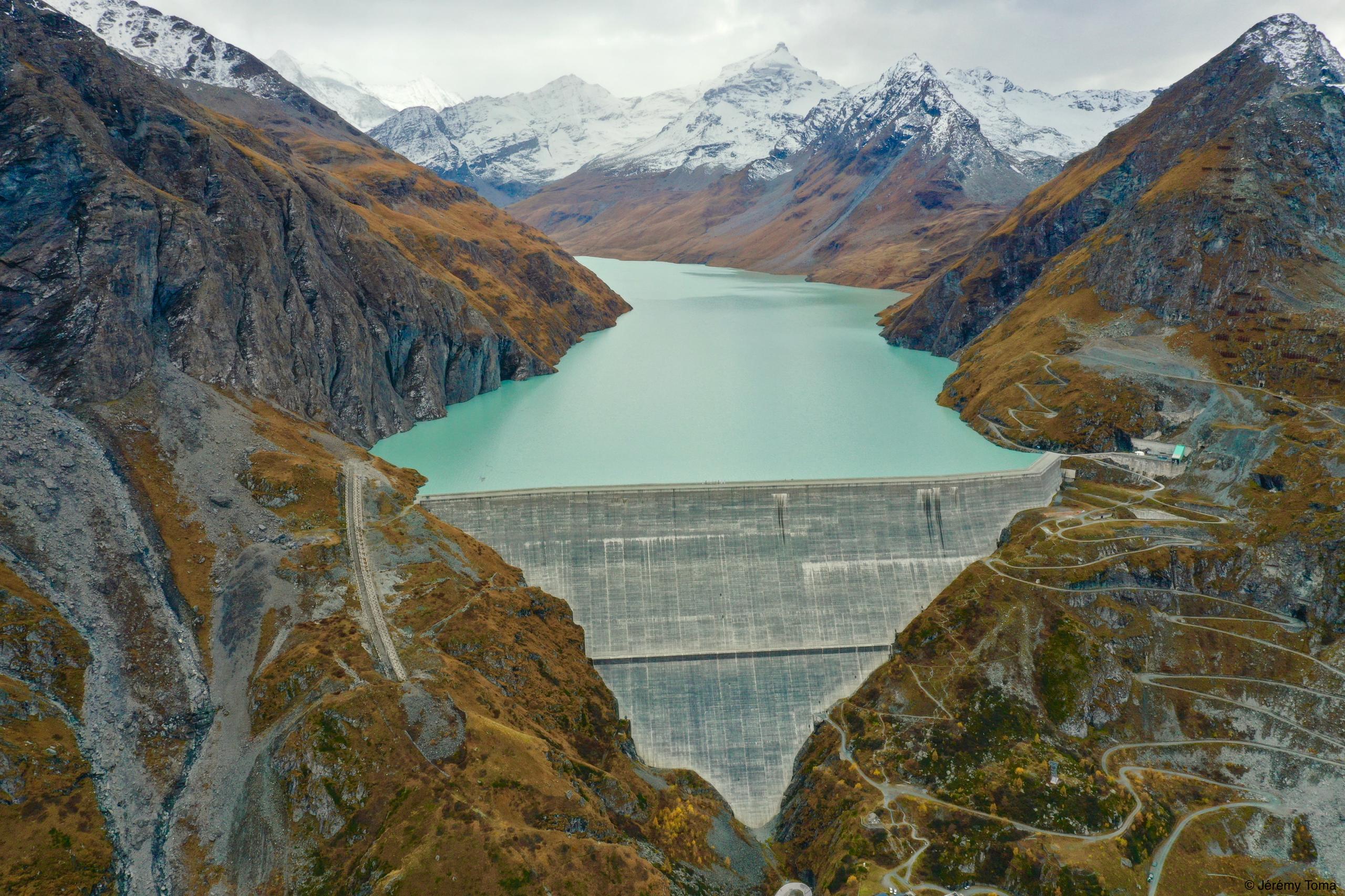 Barrage en montagne