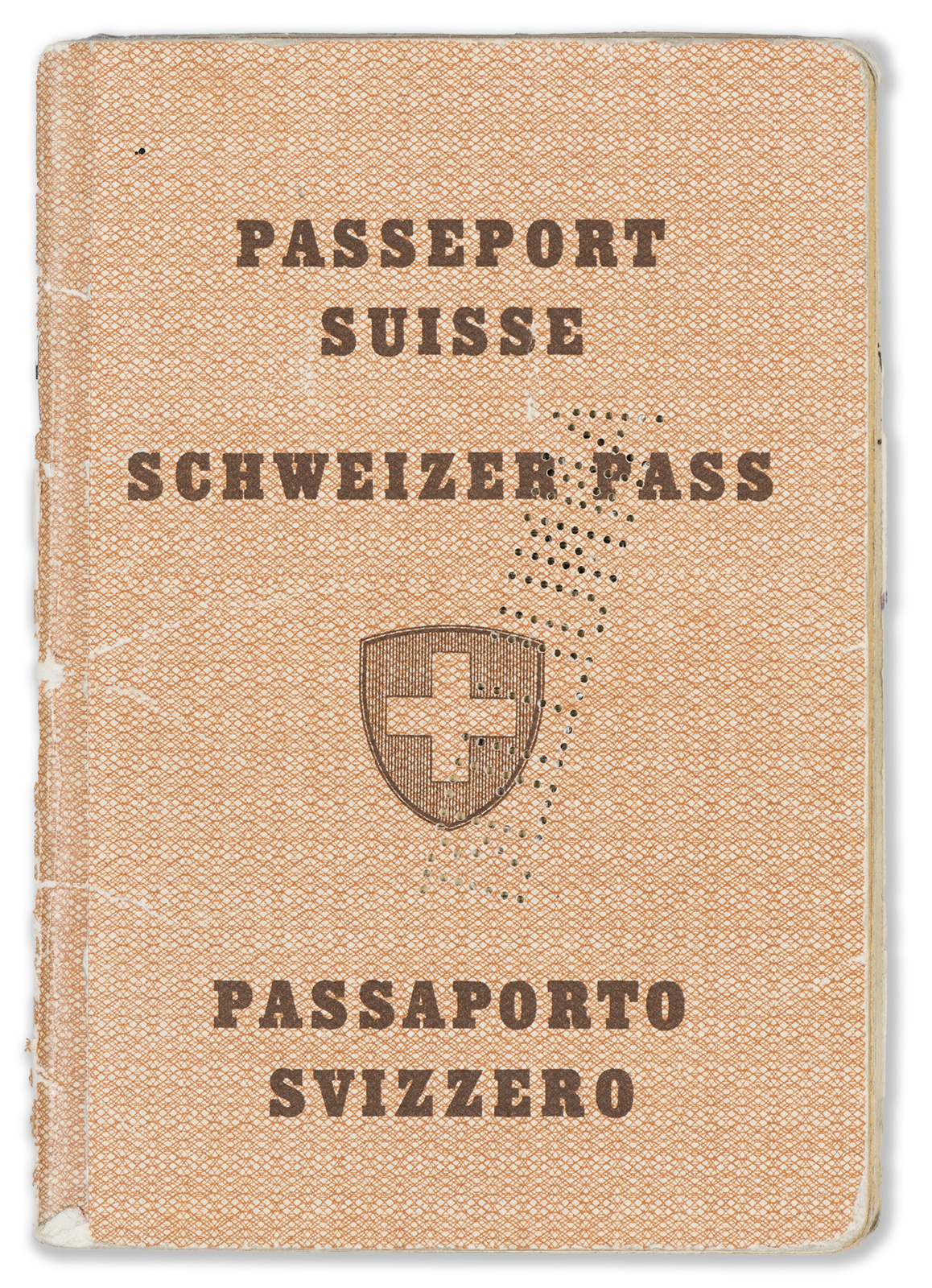 Schweizer Pass, Exemplar von 1945