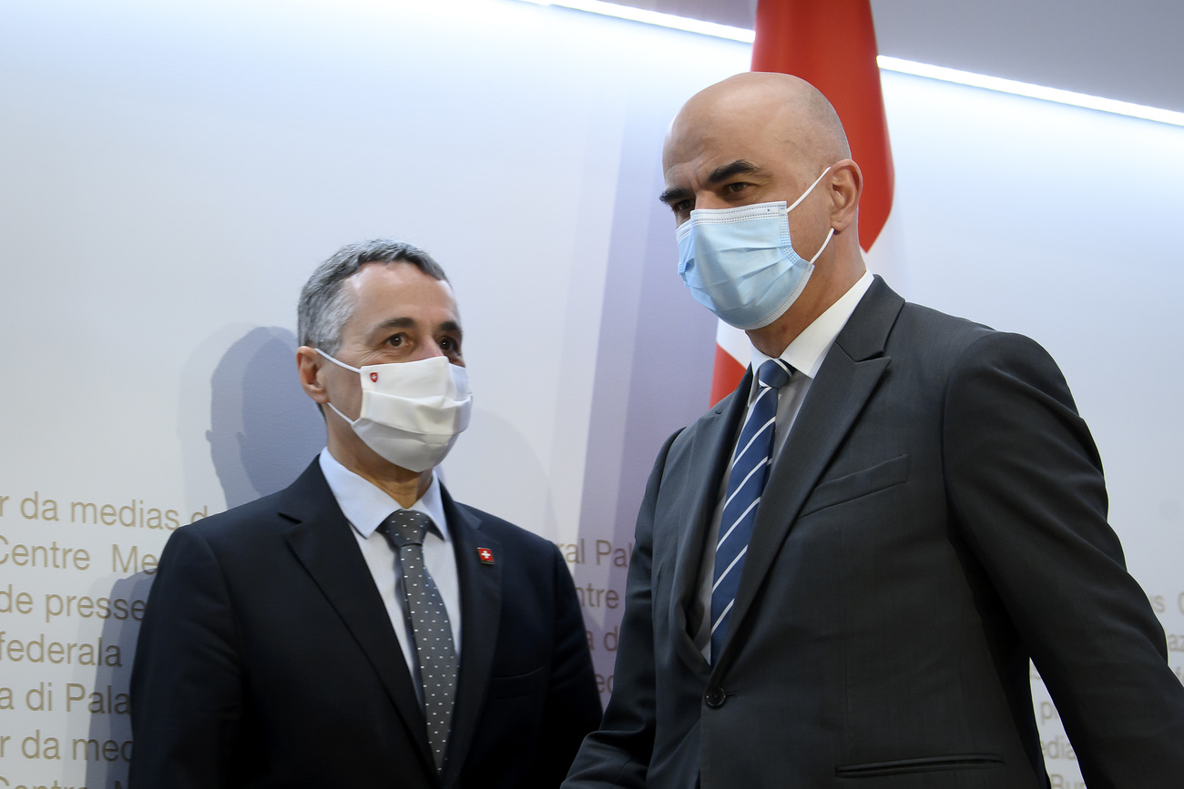 Ignazio Cassis et Alain Berset