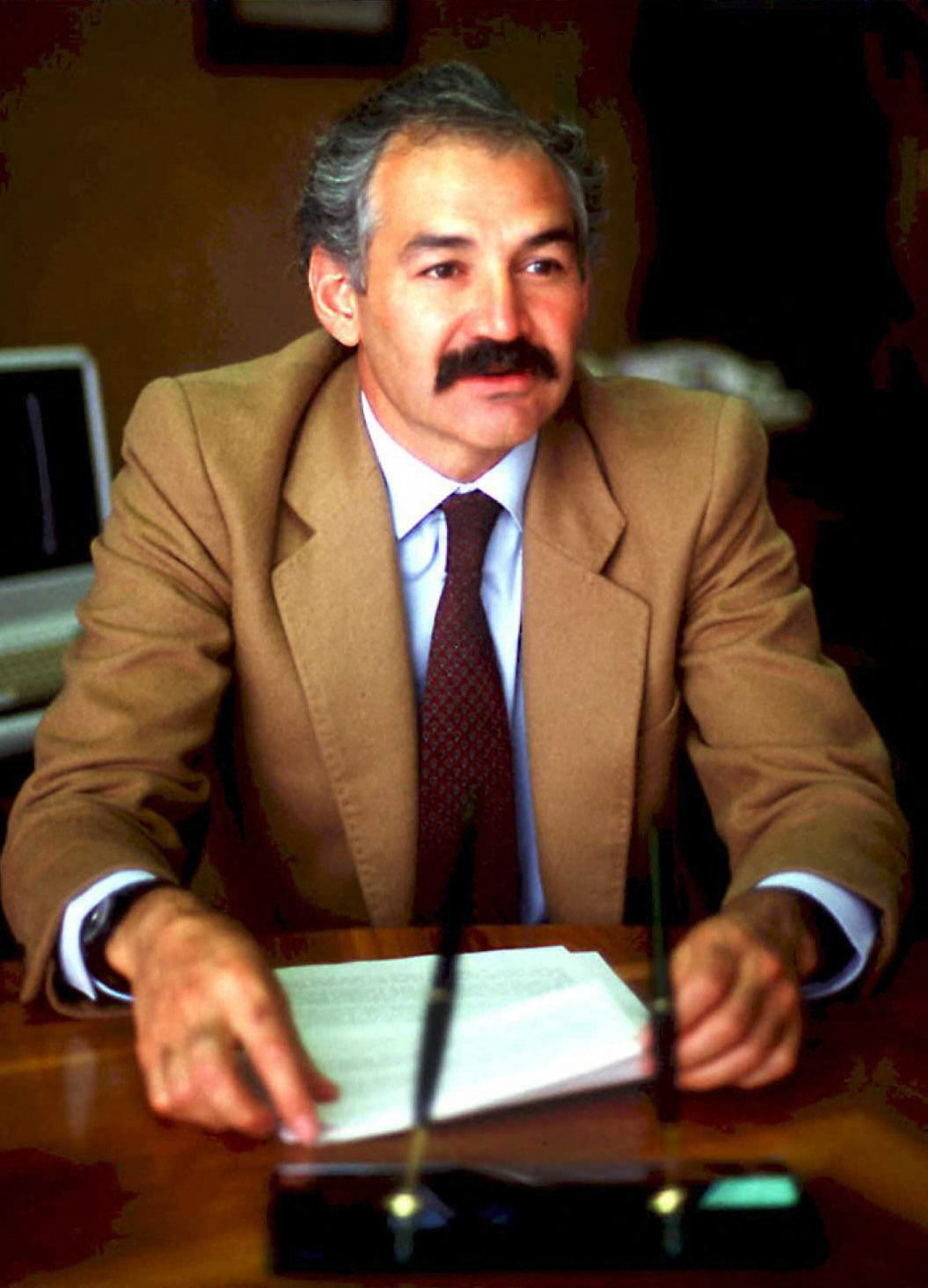 Retrato de Raúl Salinas