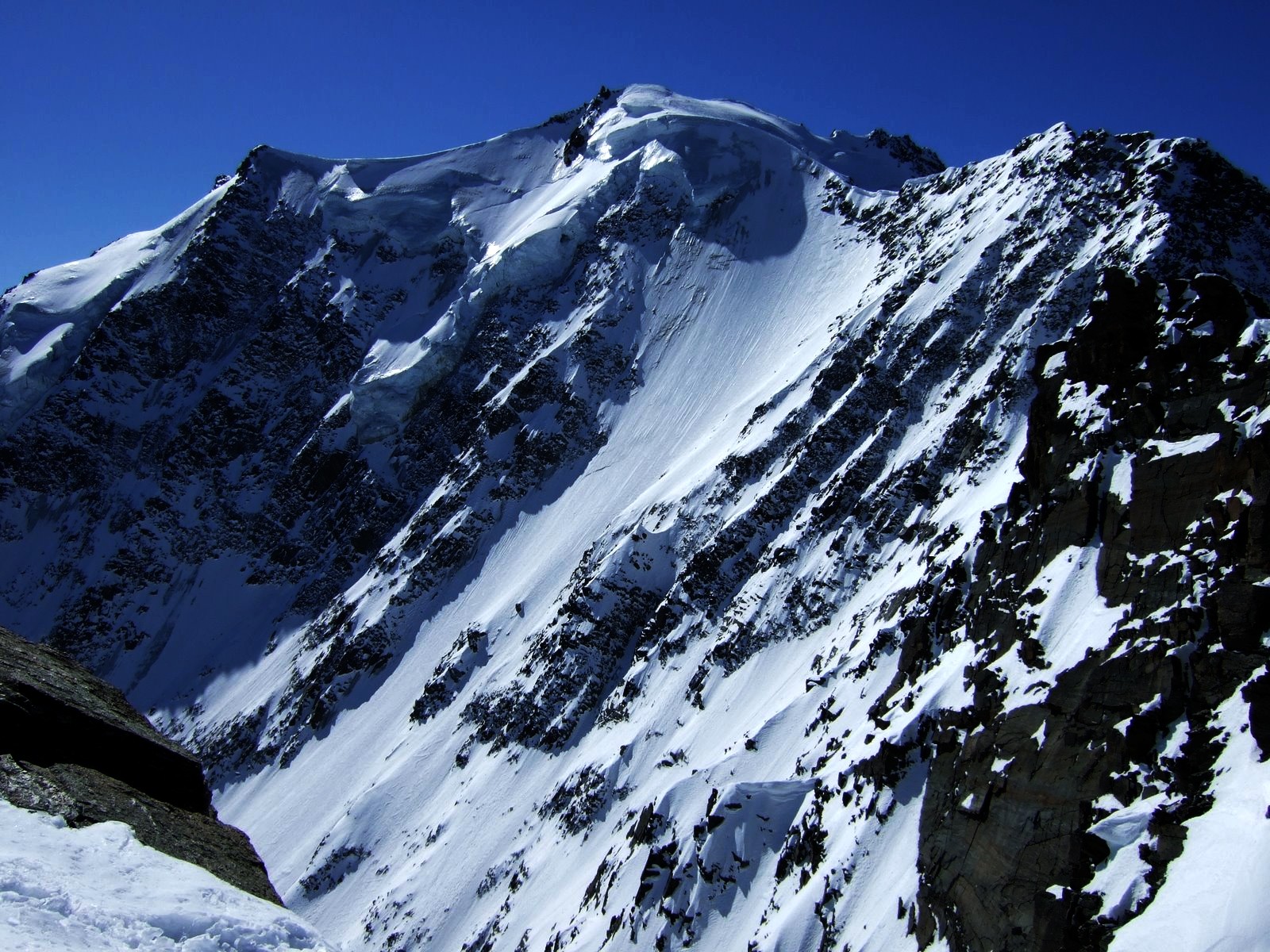 Il versante nord del Fletschhorn.