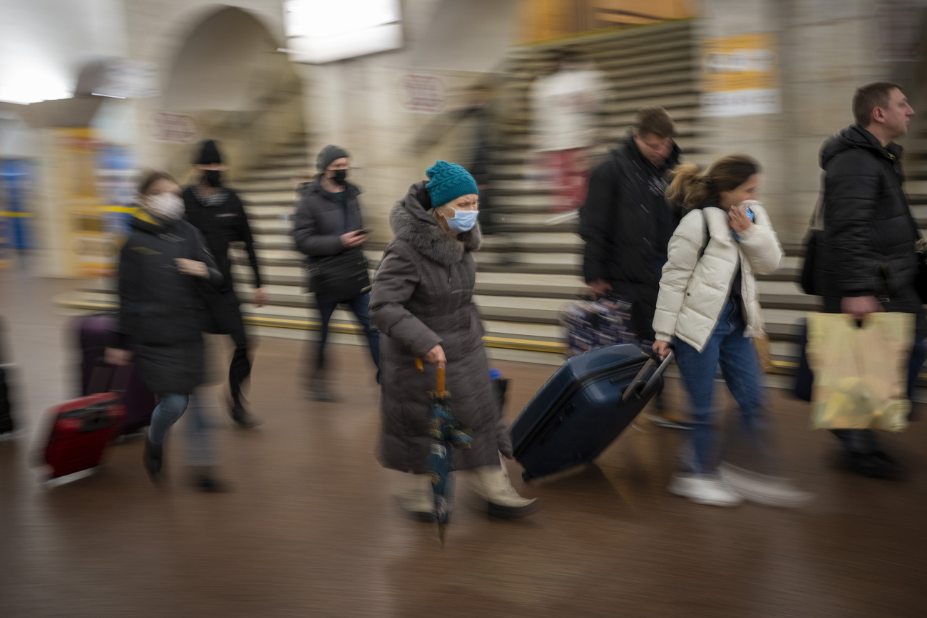 People in Kyiv