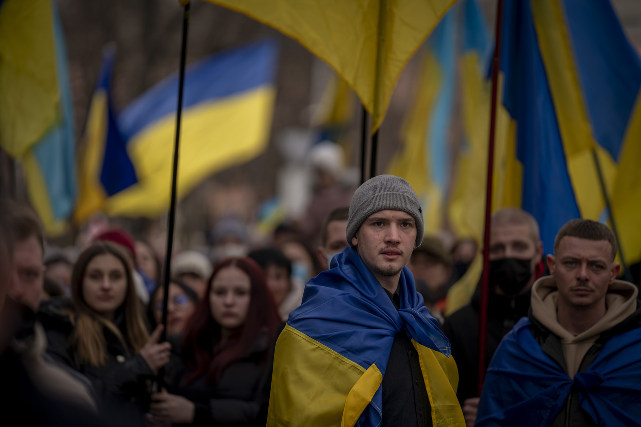 Protesters in Ukraine