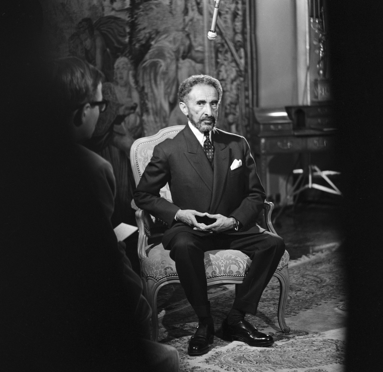 Mann reitend Leibwächter