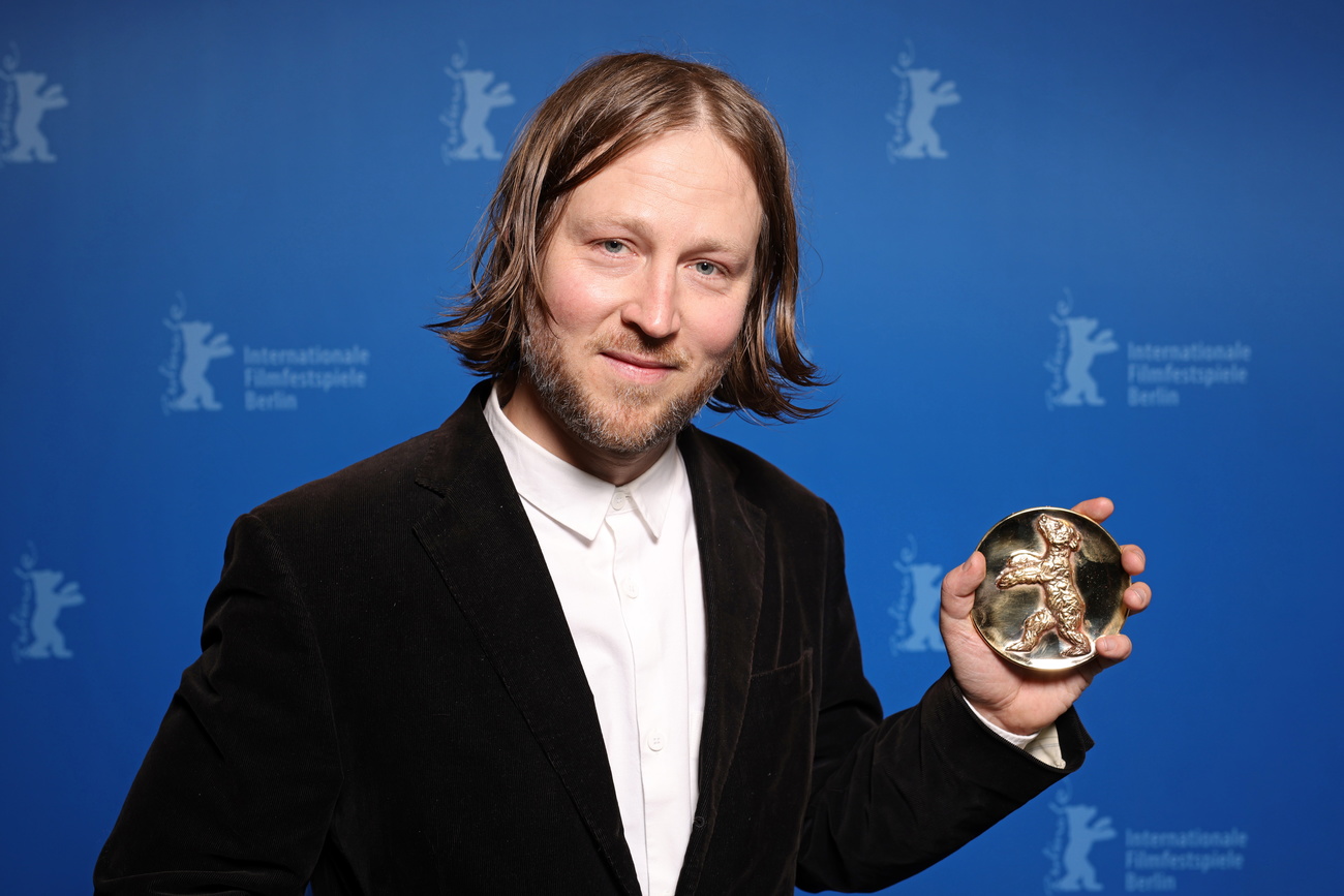 Cyril Schaeublin, winner of the best director award.